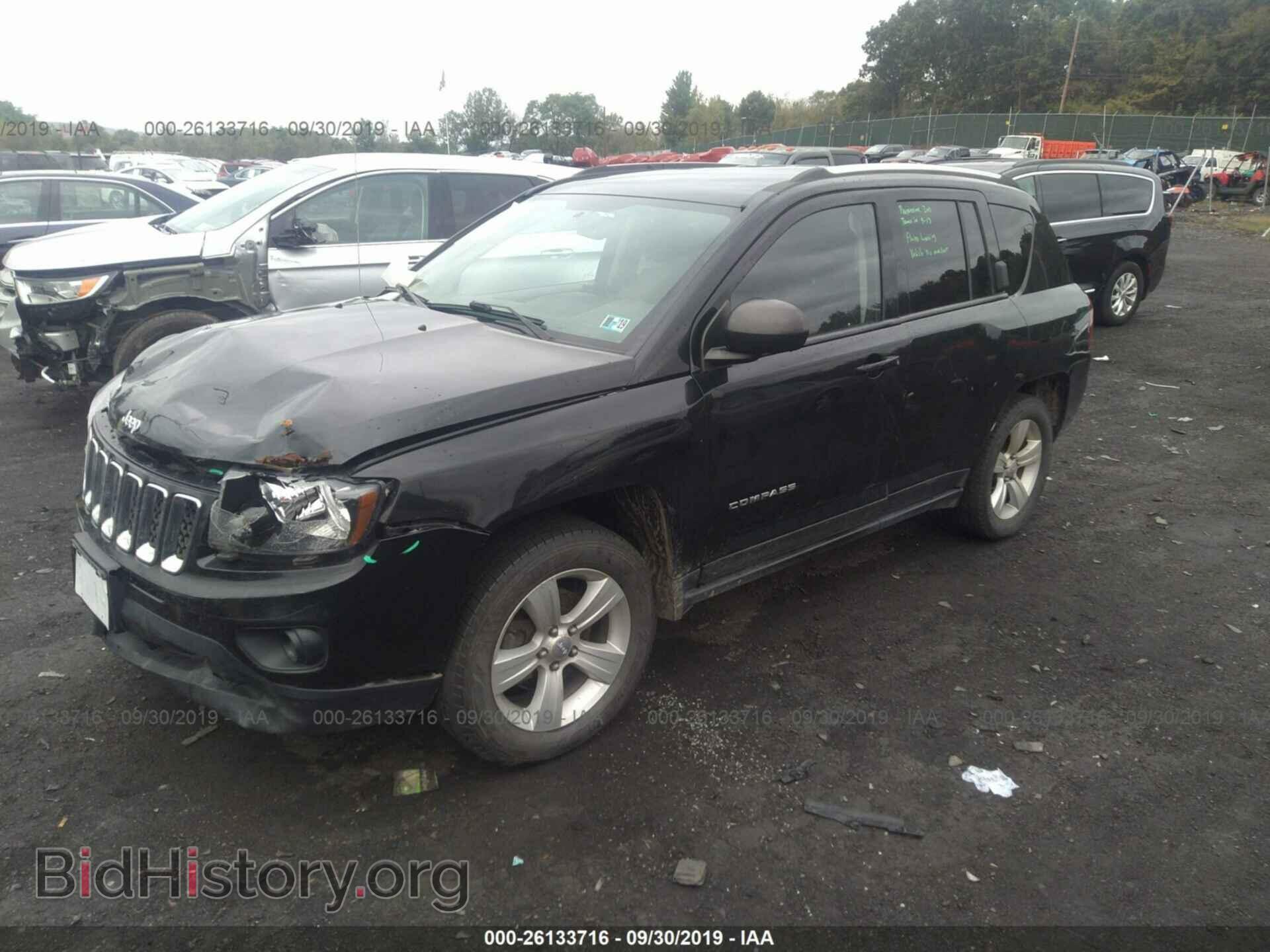 2014 JEEP COMPASS - VIN: 1C4NJDBB3ED738948 - Photo 2