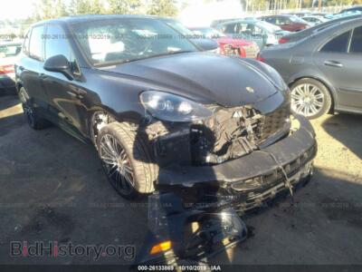 2014 Porsche CAYENNE Turbo, черный — VIN WP1AC2A27ELA87603, IAAI