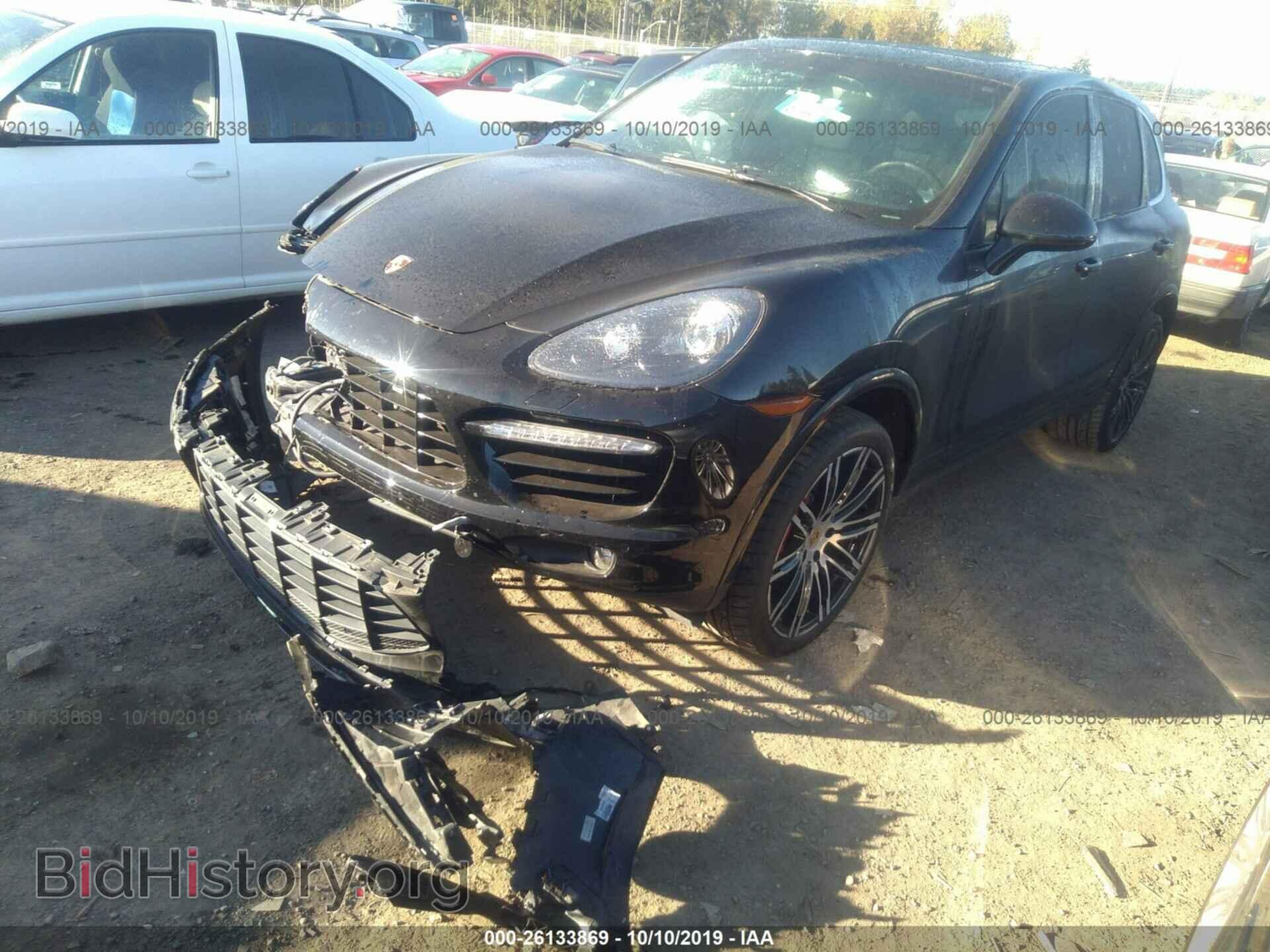 2014 PORSCHE CAYENNE - VIN: WP1AC2A27ELA87603 - Фото 2