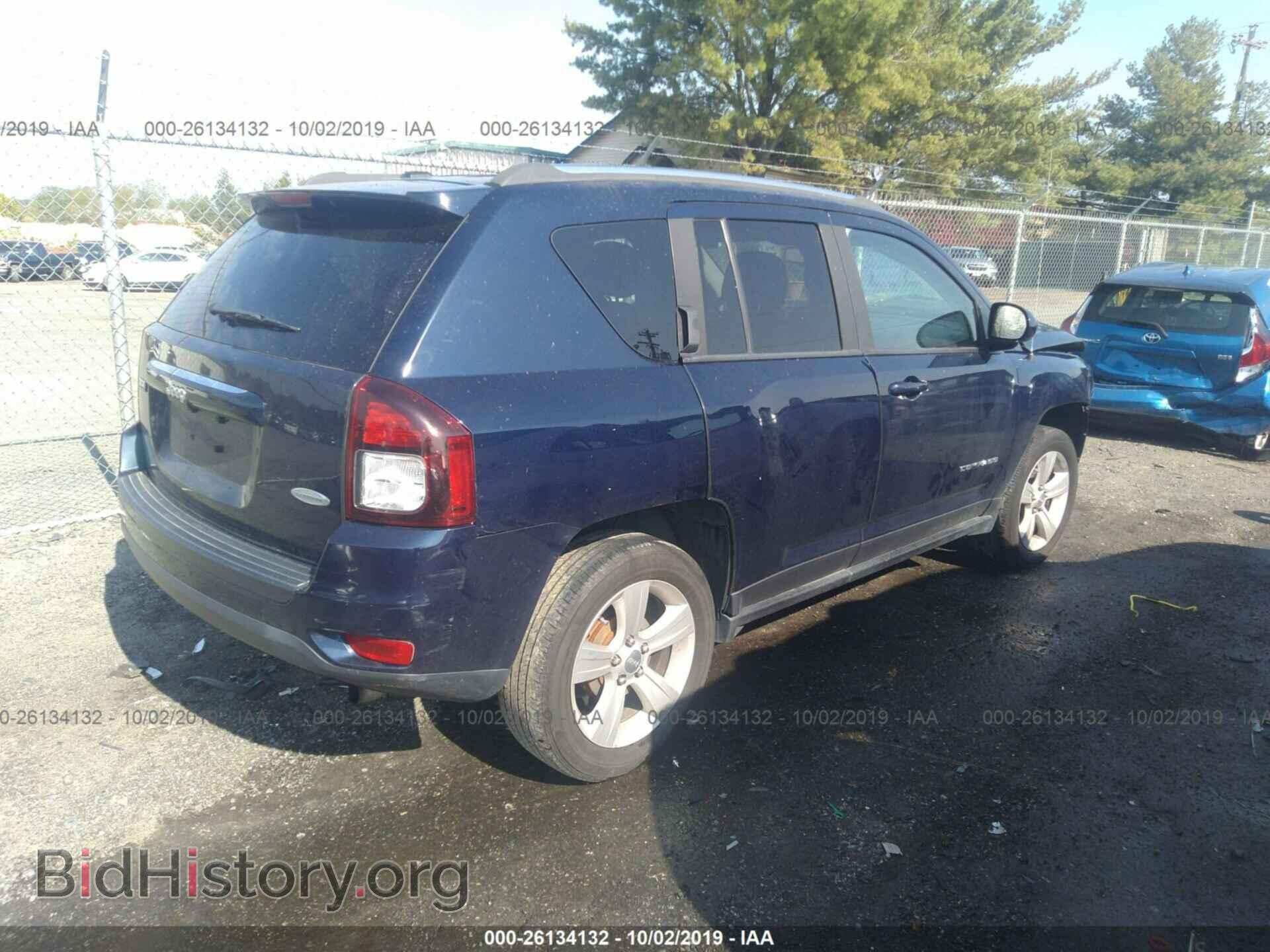 2014 JEEP COMPASS - VIN: 1C4NJCEBXED830001 - Фото 4