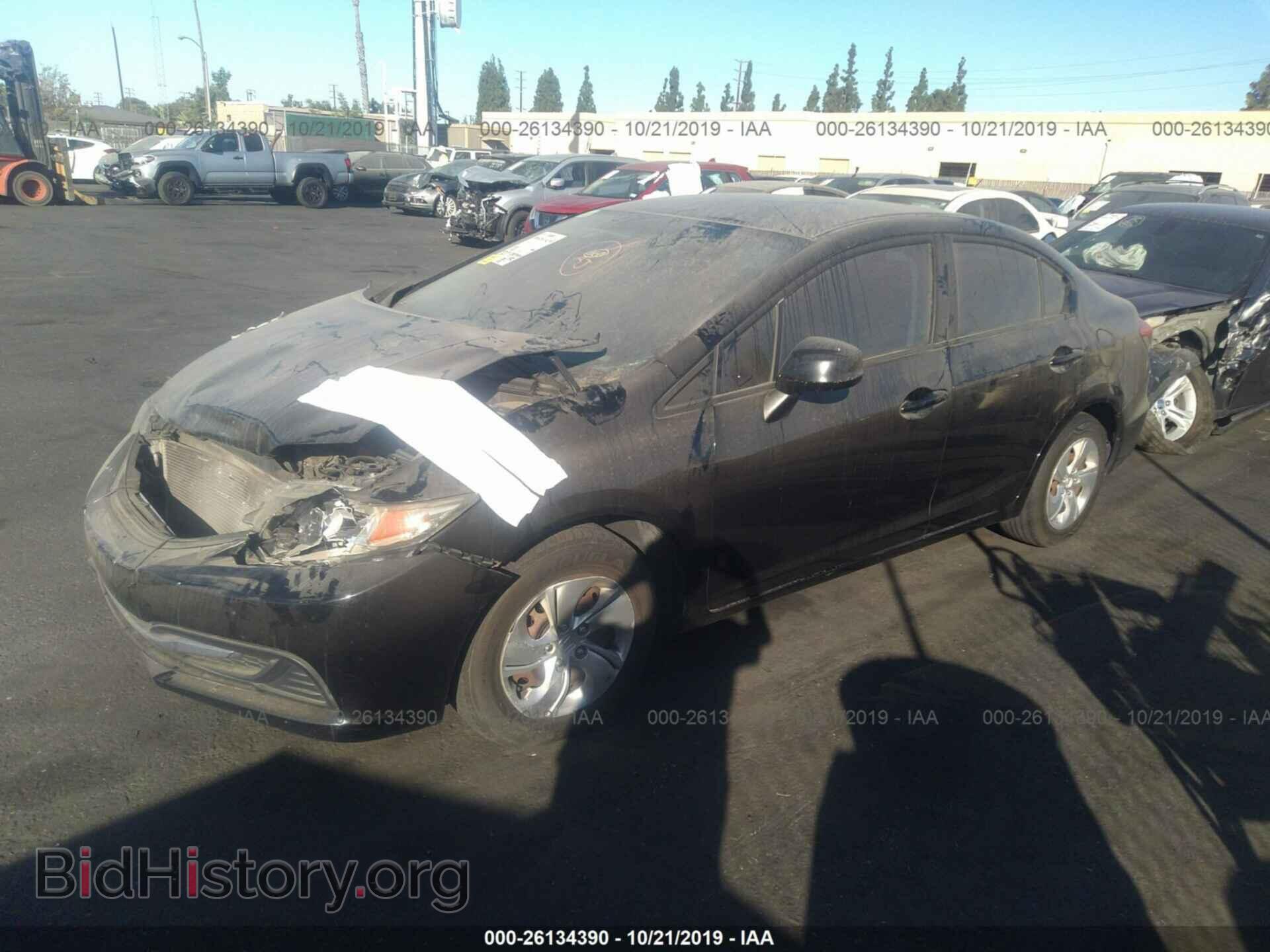 2013 HONDA CIVIC - VIN: 19XFB2F58DE247976 - Фото 2