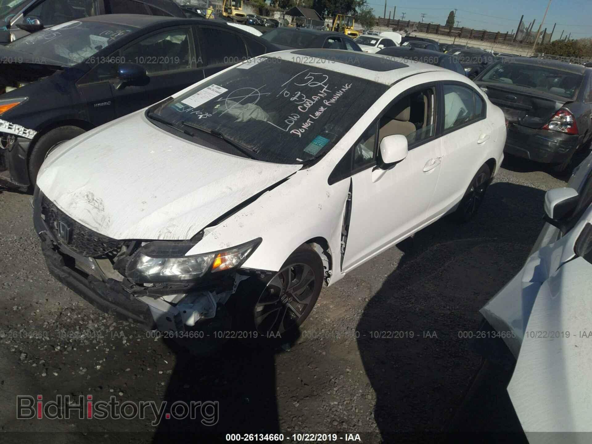 2013 HONDA CIVIC - VIN: 19XFB2F84DE207940 - Photo 2