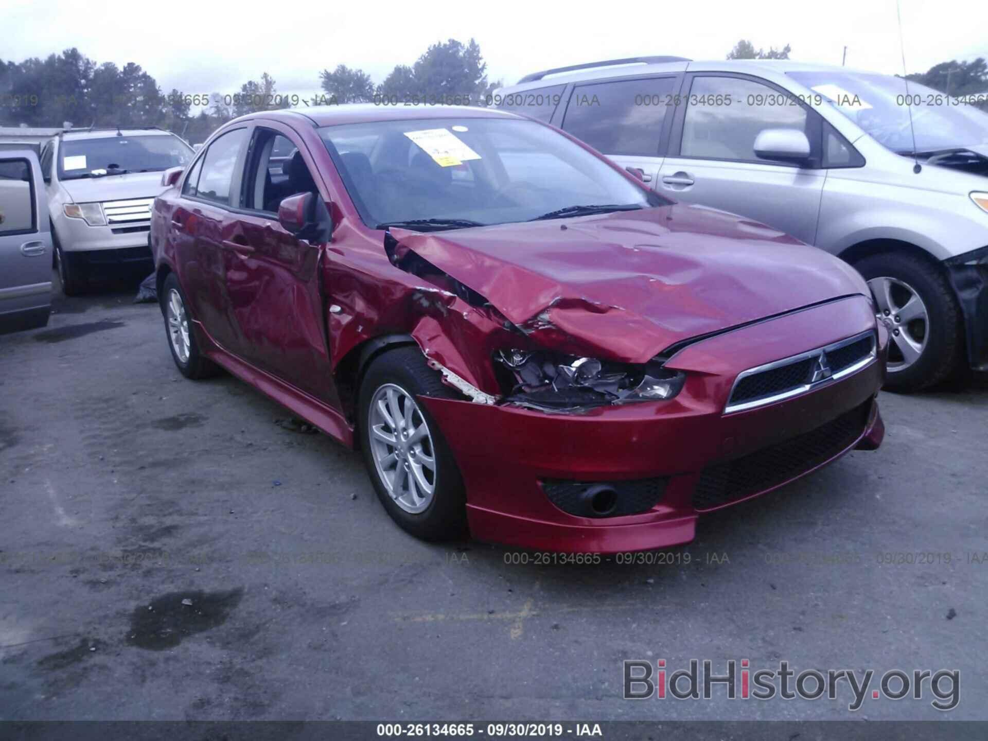 Photo JA32U2FU8CU030491 - MITSUBISHI LANCER 2012