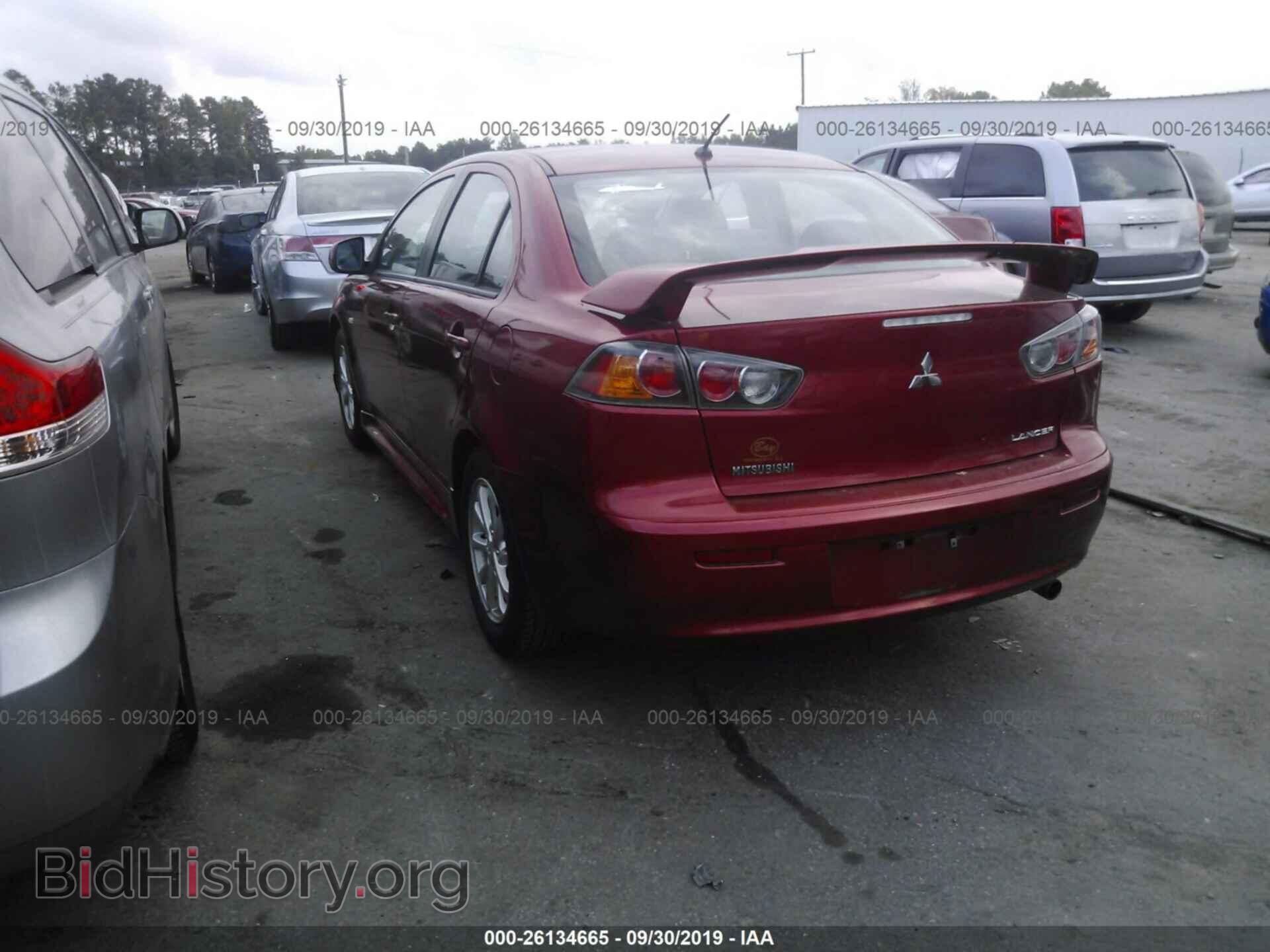 2012 MITSUBISHI LANCER - VIN: JA32U2FU8CU030491 - Фото 3