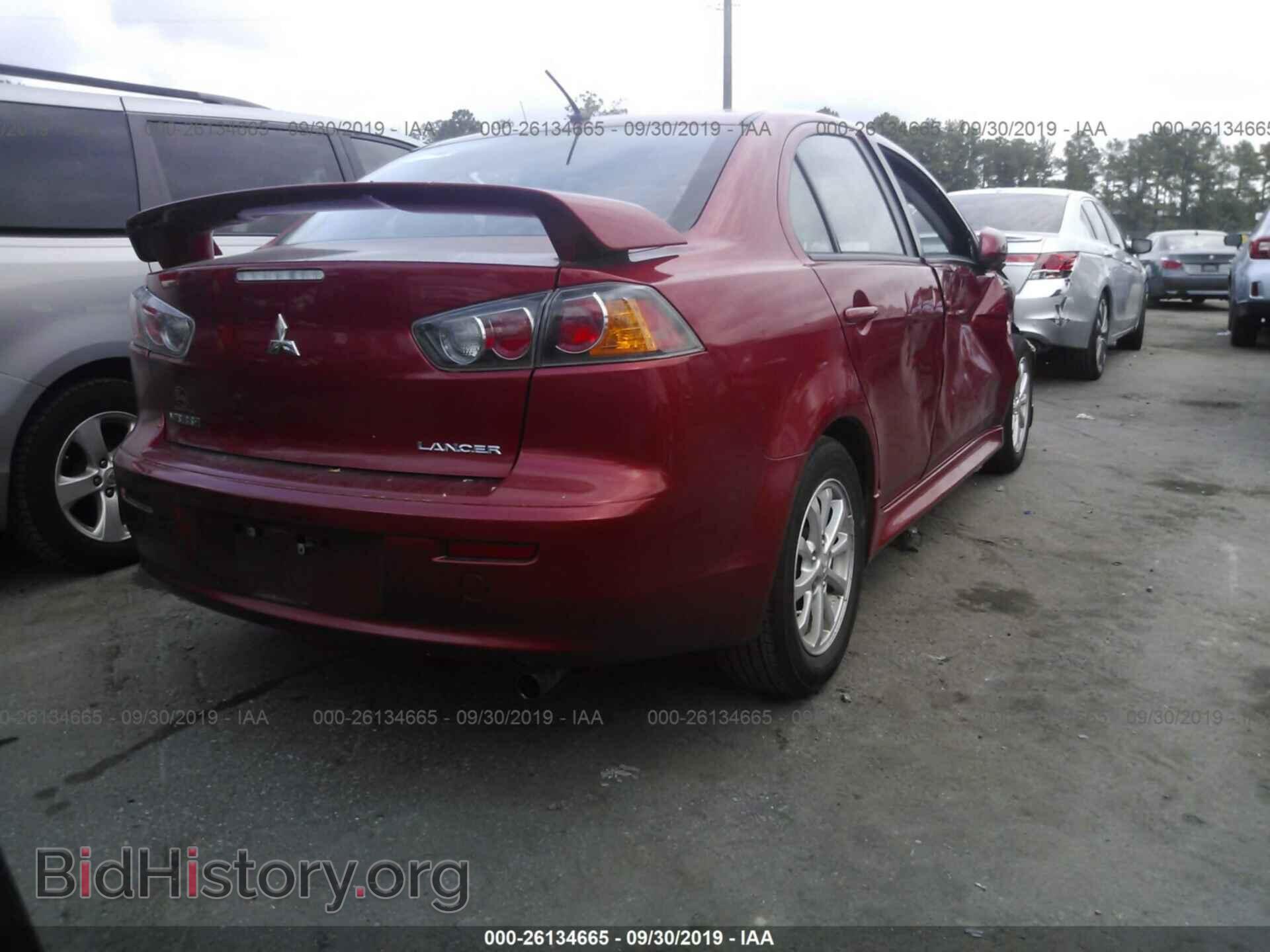 2012 MITSUBISHI LANCER - VIN: JA32U2FU8CU030491 - Фото 4