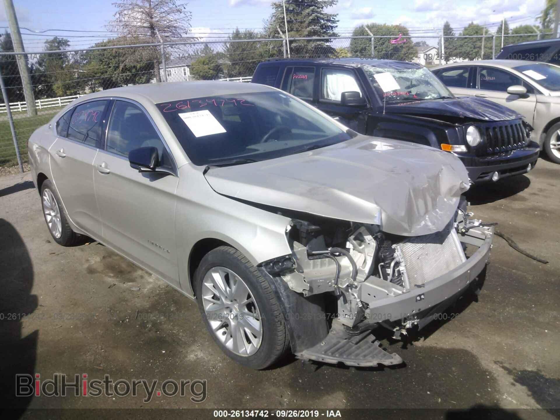 Фотография 2G11Y5SL5E9310832 - CHEVROLET IMPALA 2014