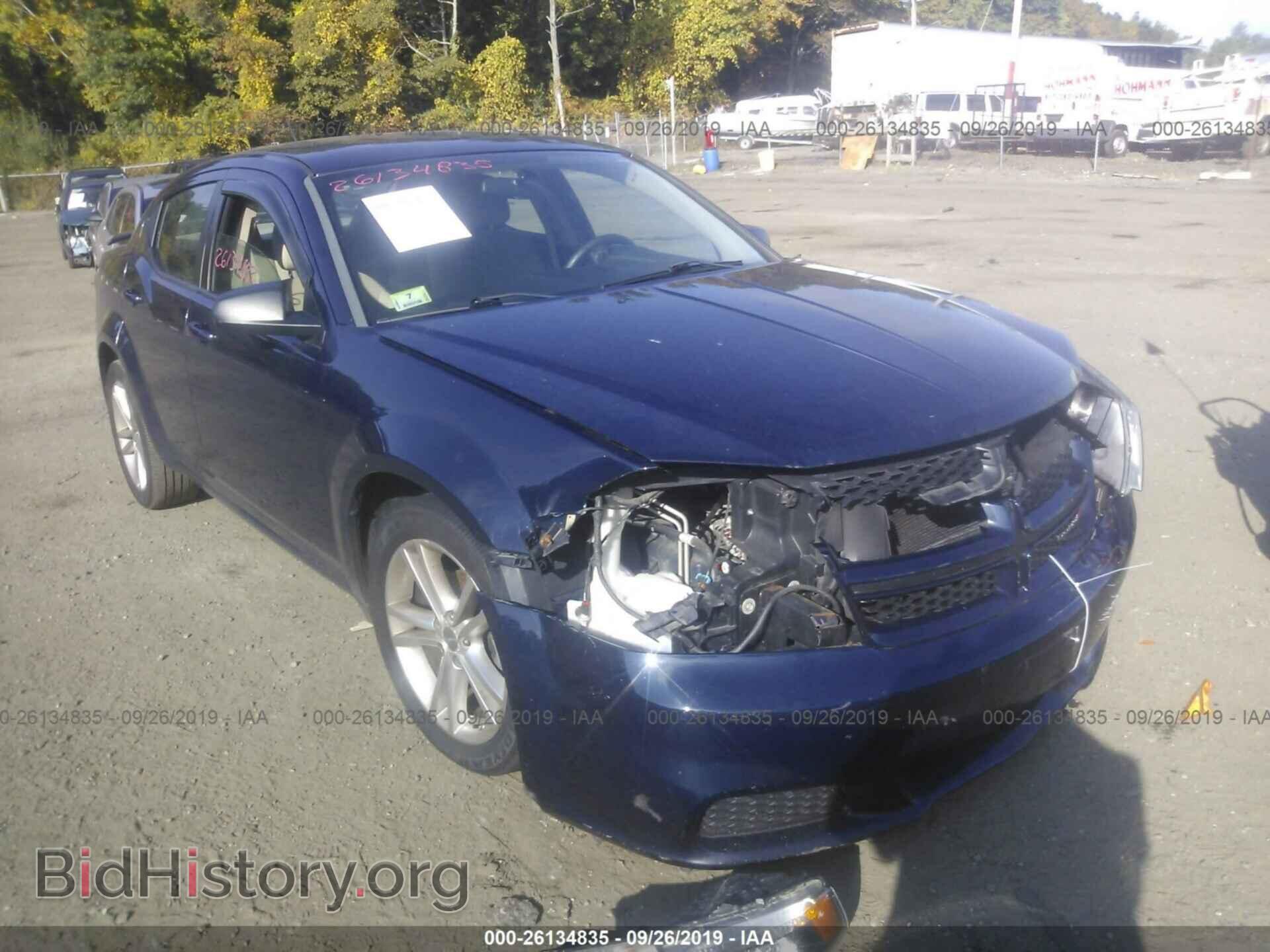 Фотография 1C3CDZAB4EN174917 - DODGE AVENGER 2014