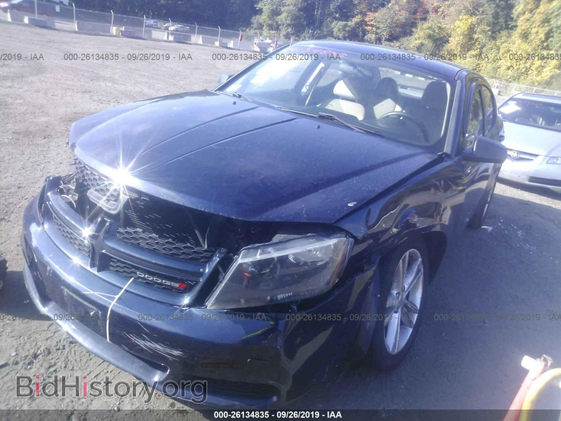 2014 DODGE AVENGER - VIN: 1C3CDZAB4EN174917 - Фото 2
