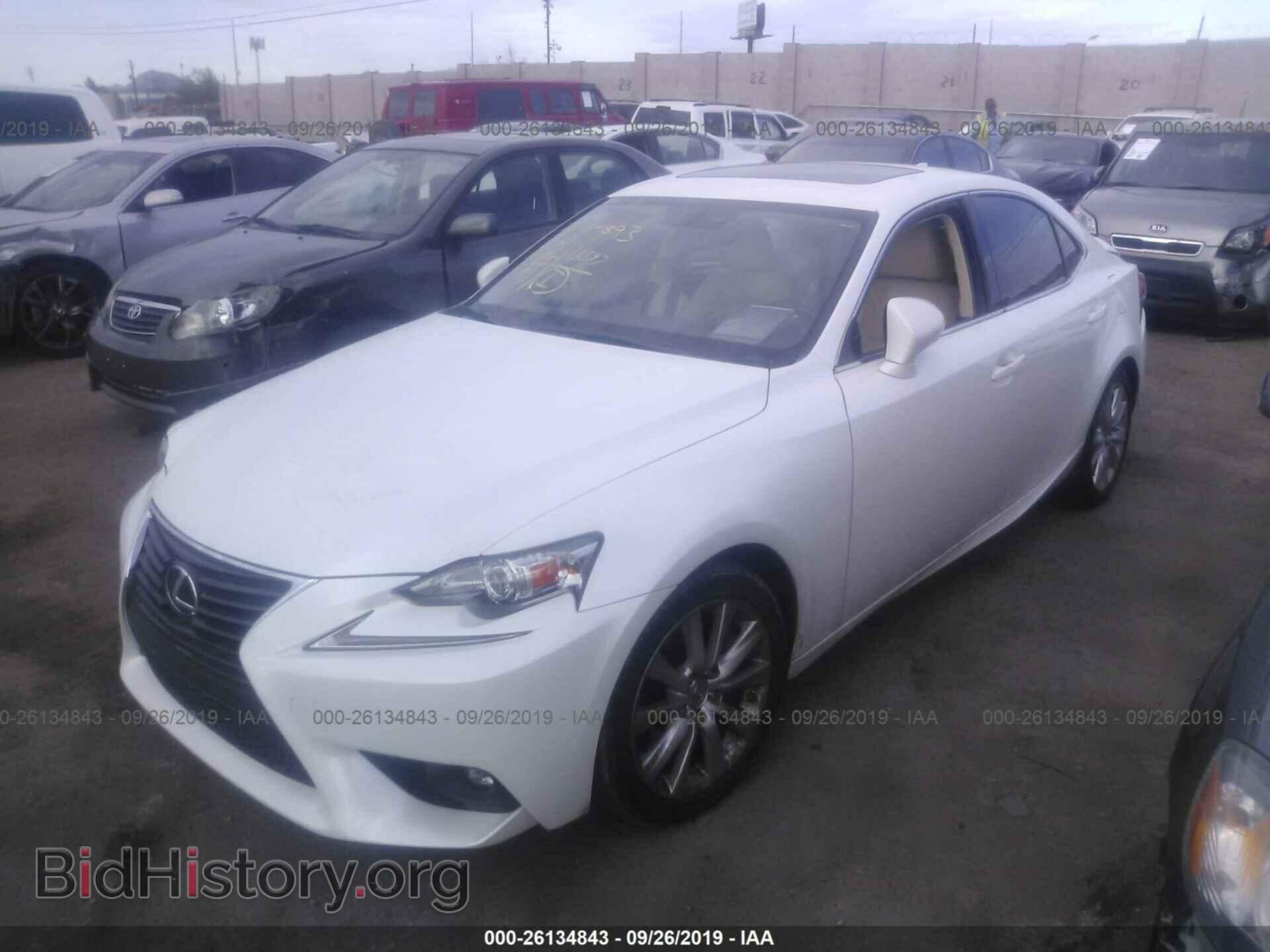 2016 LEXUS IS - VIN: JTHBA1D29G5008018 - Фото 2