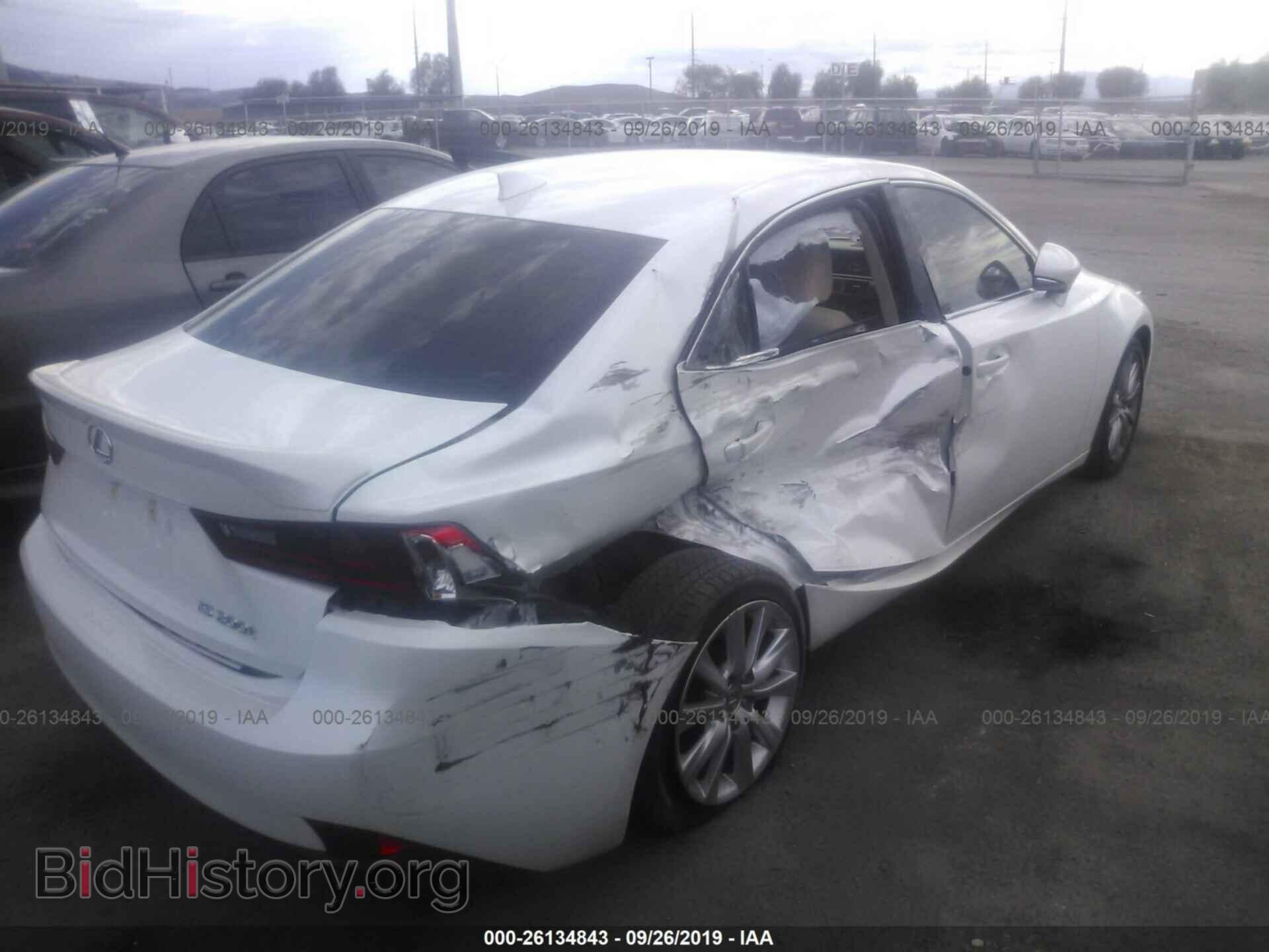 2016 LEXUS IS - VIN: JTHBA1D29G5008018 - Фото 4