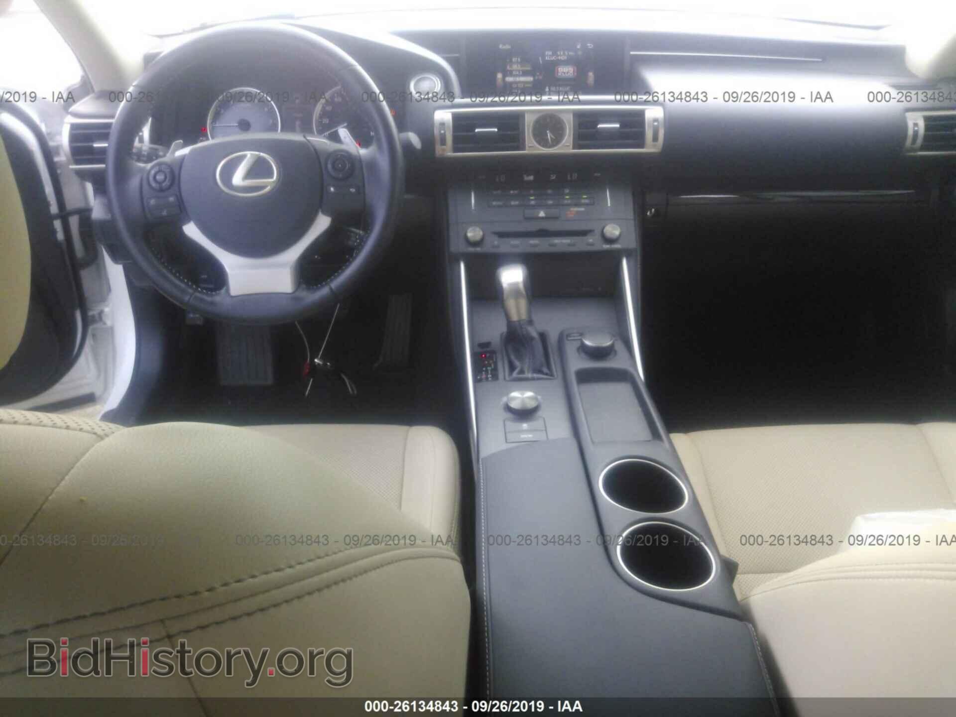 2016 LEXUS IS - VIN: JTHBA1D29G5008018 - Фото 5