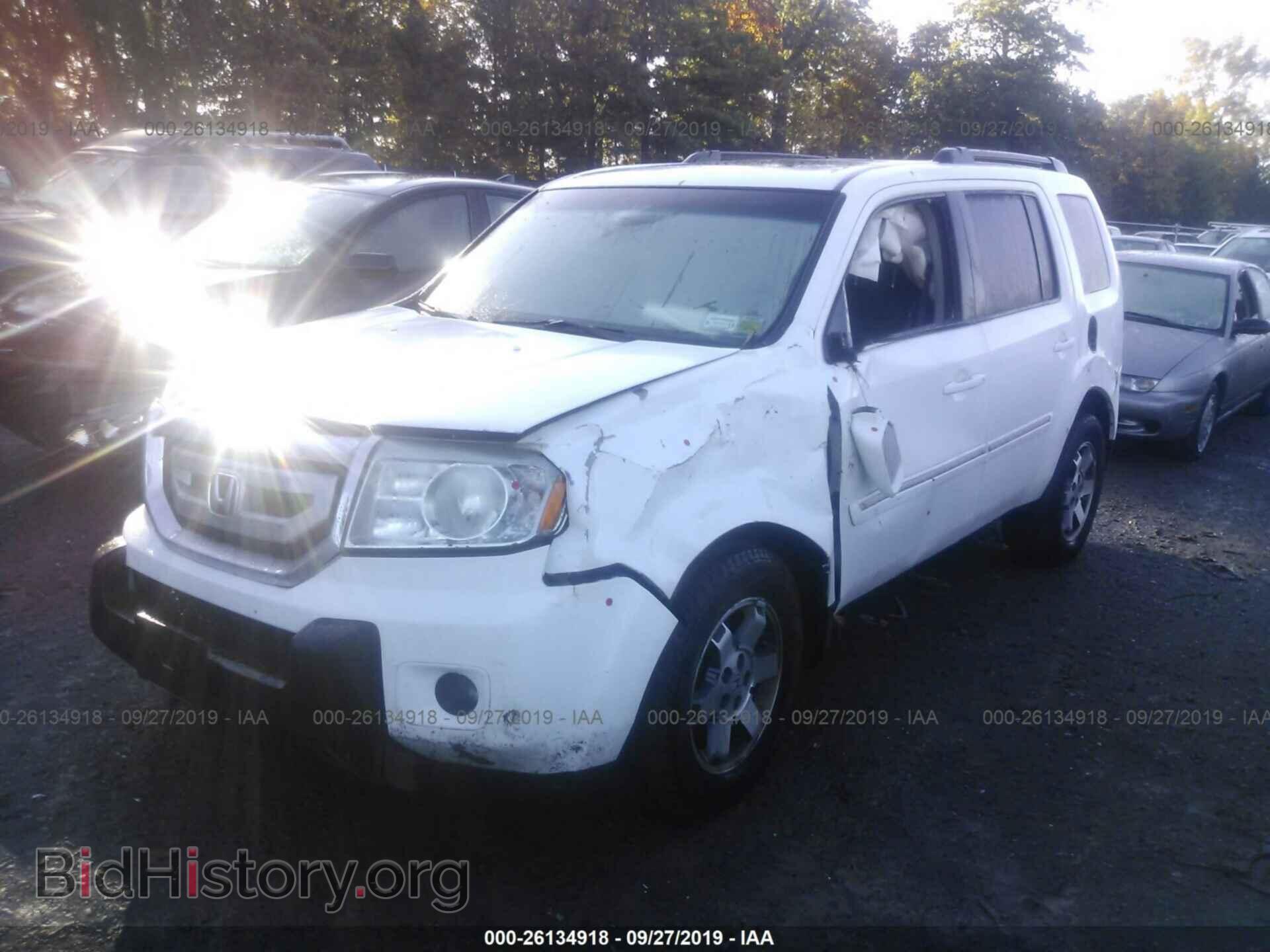 2009 HONDA PILOT - VIN: 5FNYF48919B033700 - Фото 2