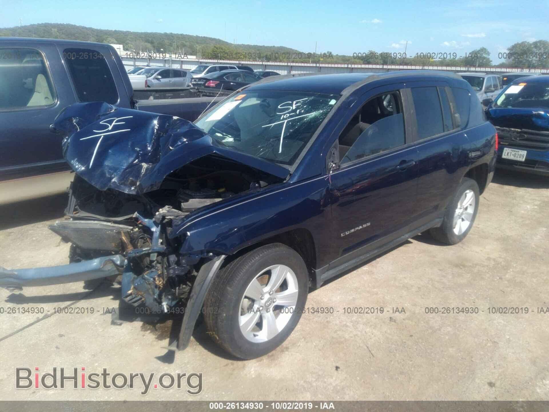 2014 JEEP COMPASS - VIN: 1C4NJDEB3ED710952 - Photo 2