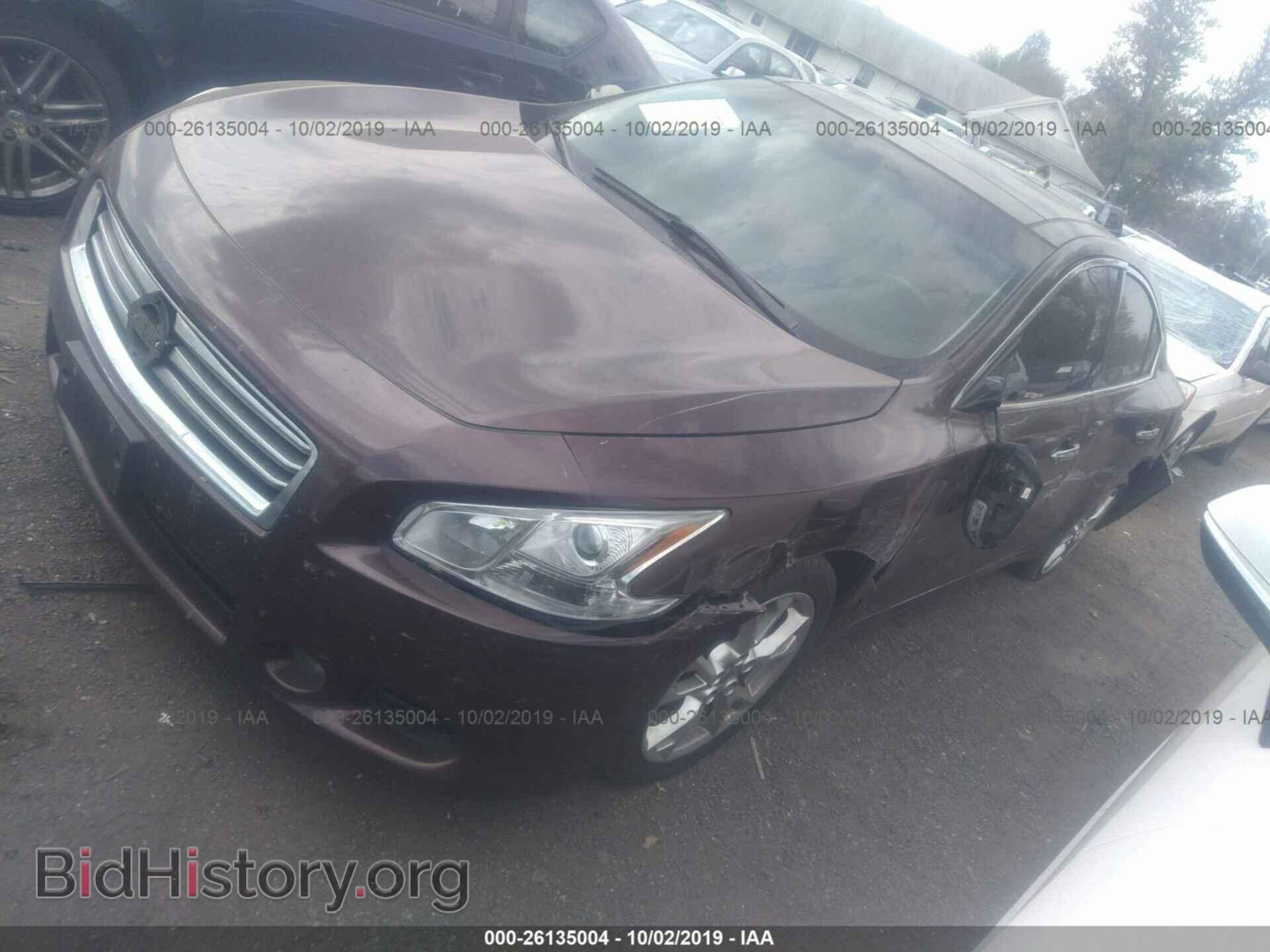 2014 NISSAN MAXIMA - VIN: 1N4AA5AP9EC442913 - Фото 2