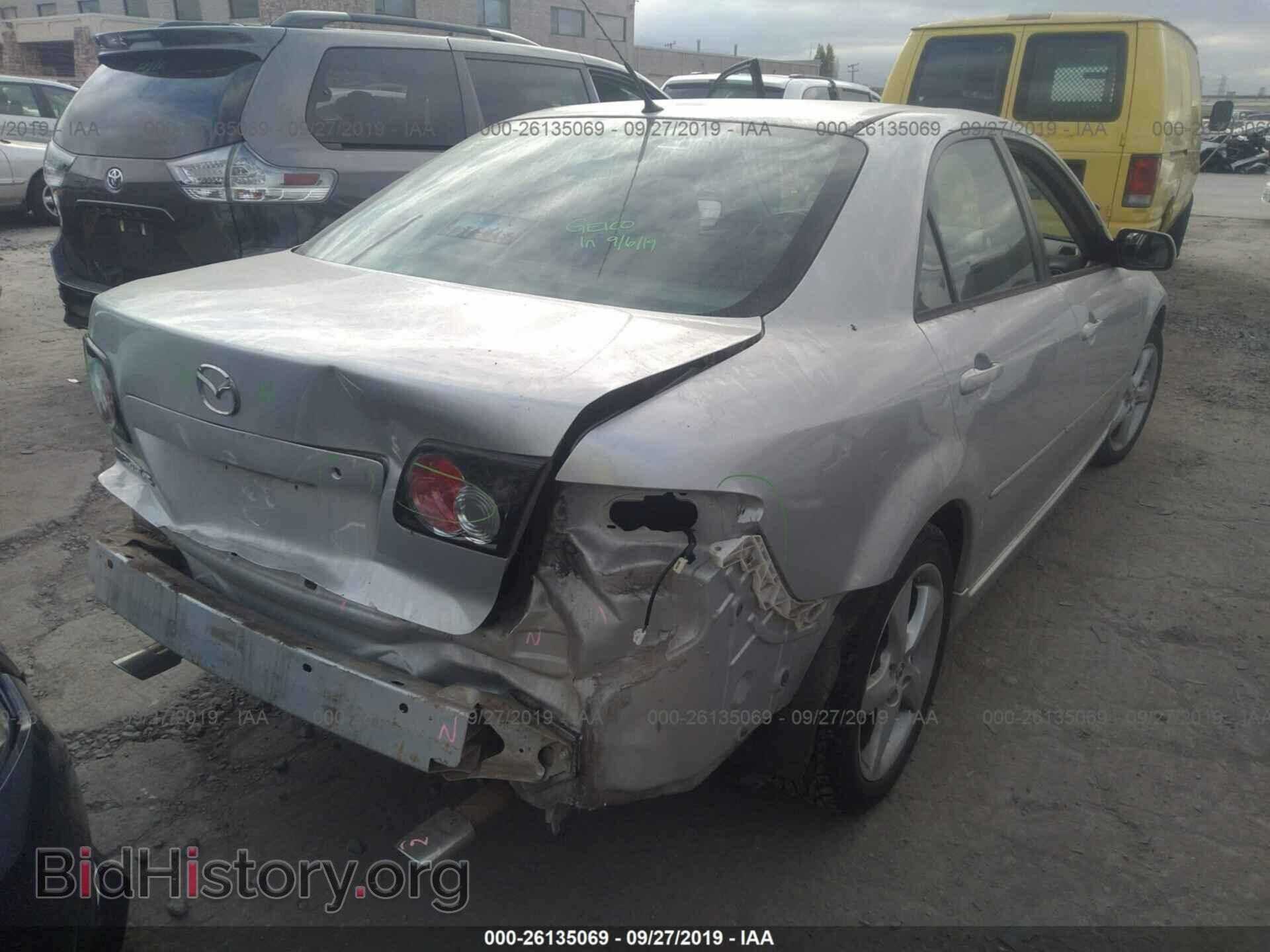 2008 MAZDA 6 - VIN: 1YVHP80C185M35853 - Фото 4