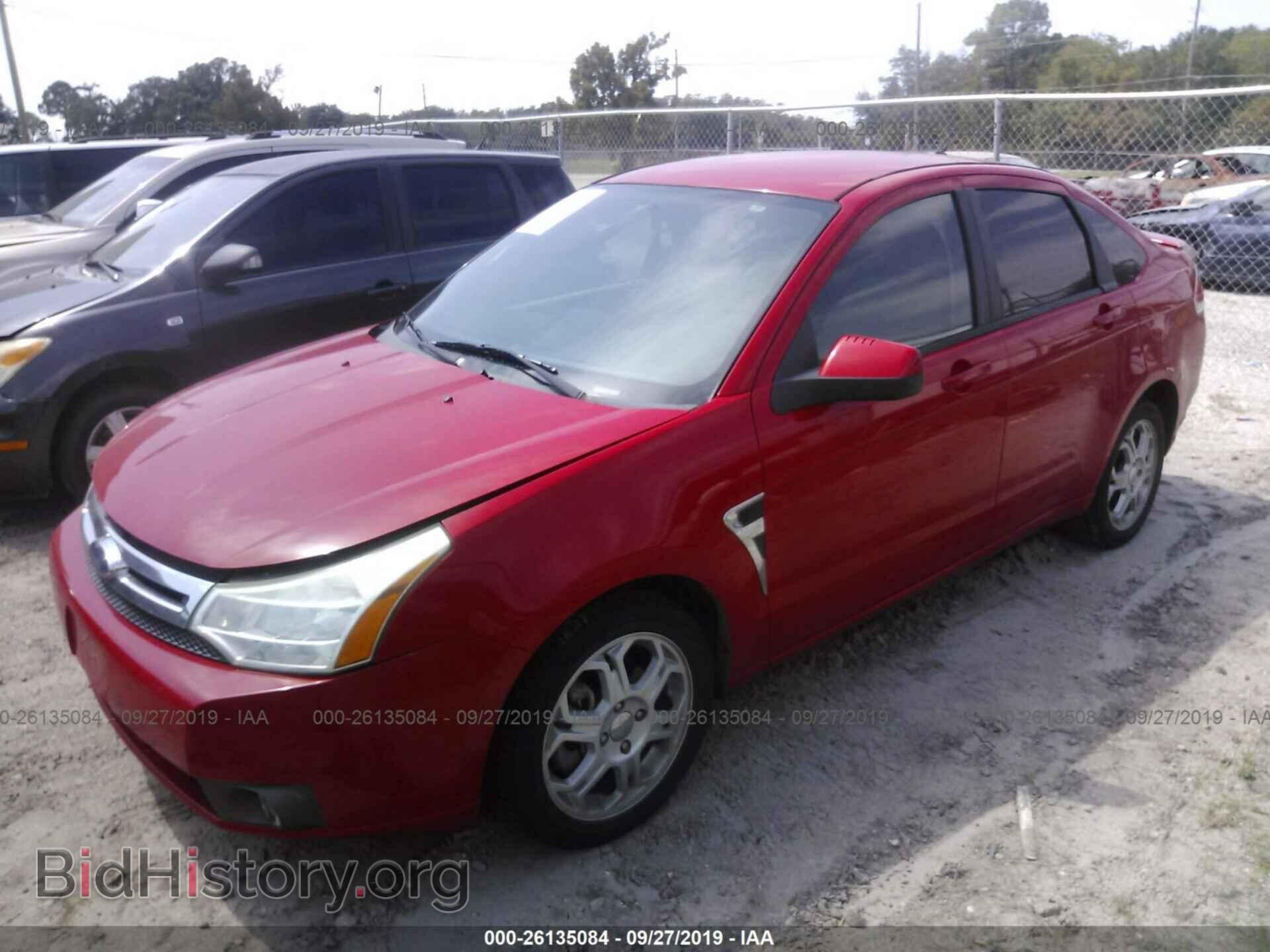 2008 FORD FOCUS - VIN: 1FAHP35N38W153006 - Фото 2