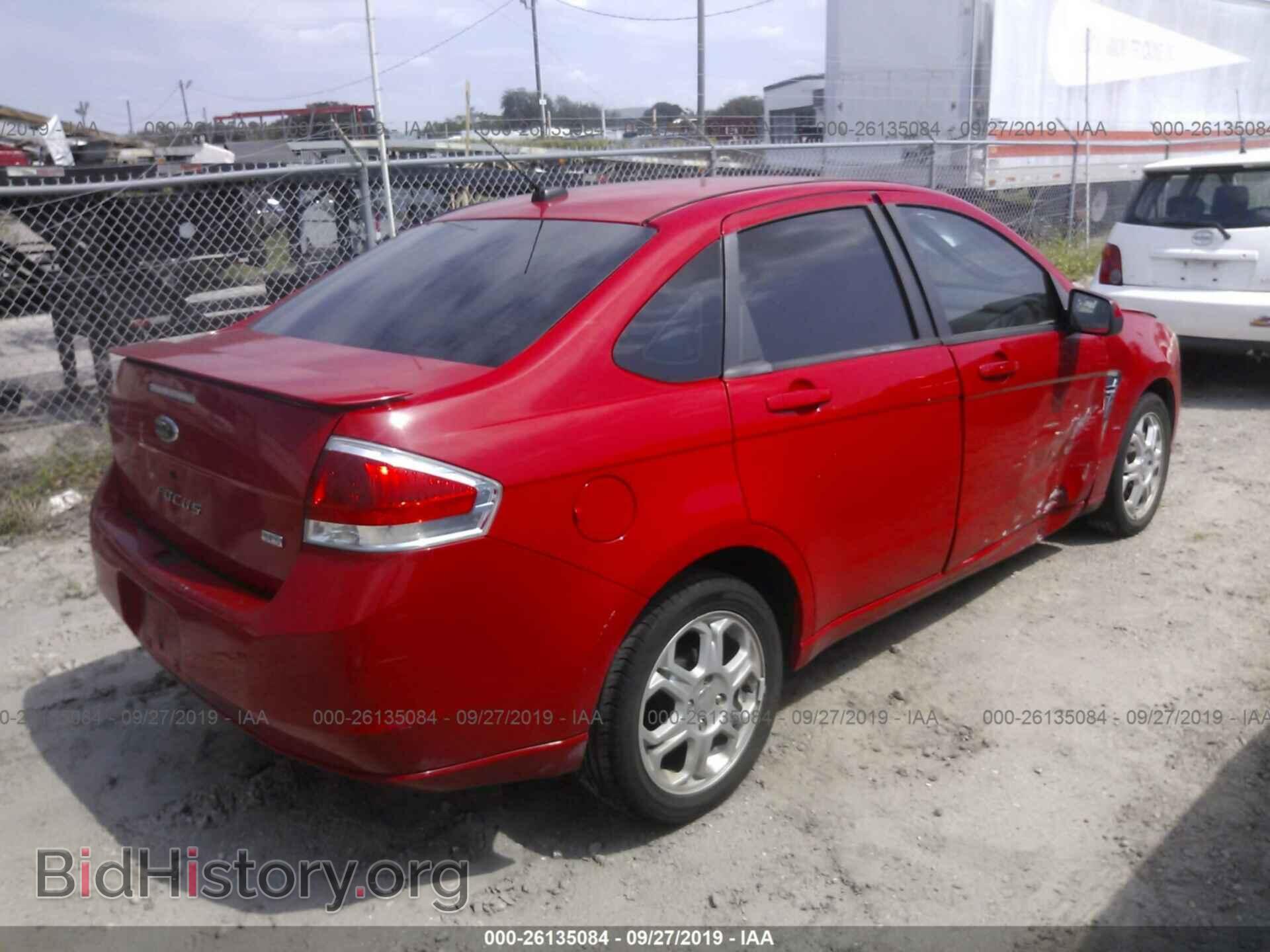 2008 FORD FOCUS - VIN: 1FAHP35N38W153006 - Фото 4