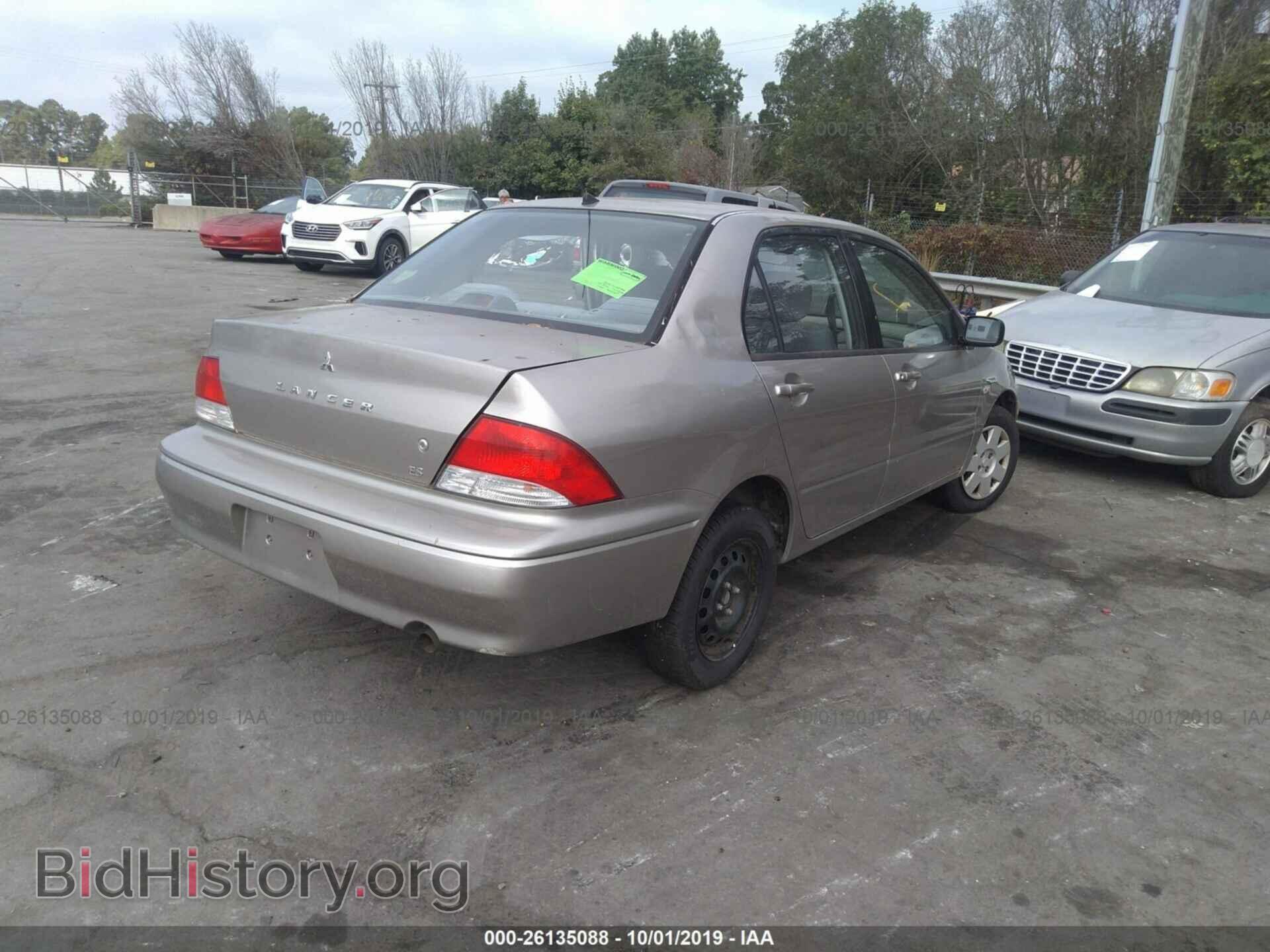 2003 MITSUBISHI LANCER - VIN: JA3AJ26E63U096521 - Фото 4