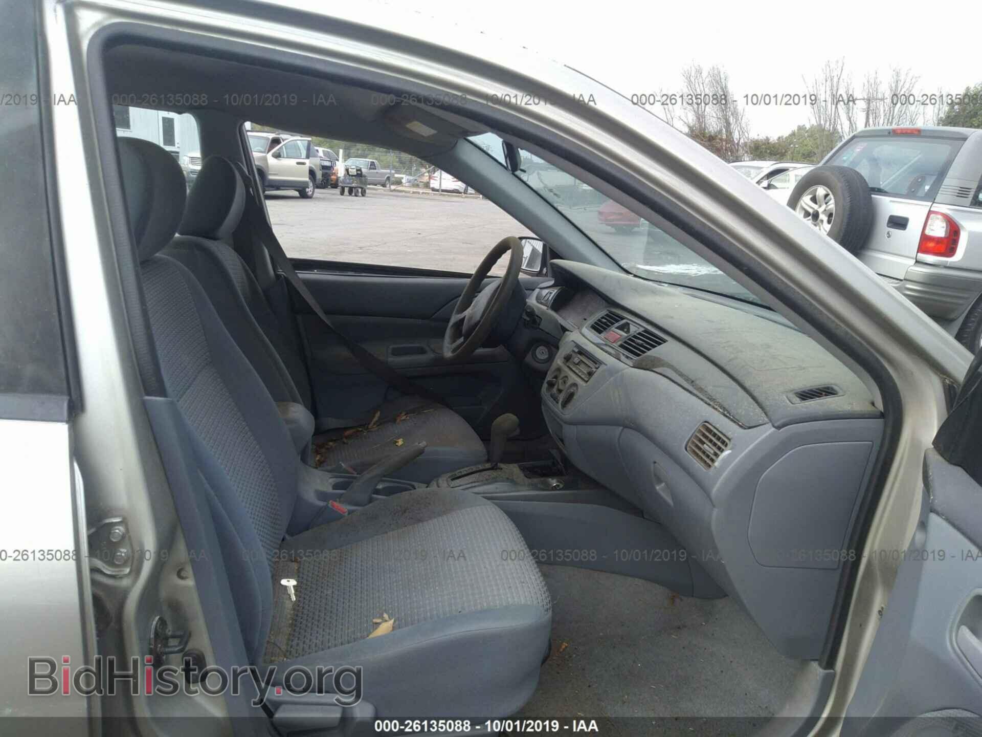 2003 MITSUBISHI LANCER - VIN: JA3AJ26E63U096521 - Фото 5