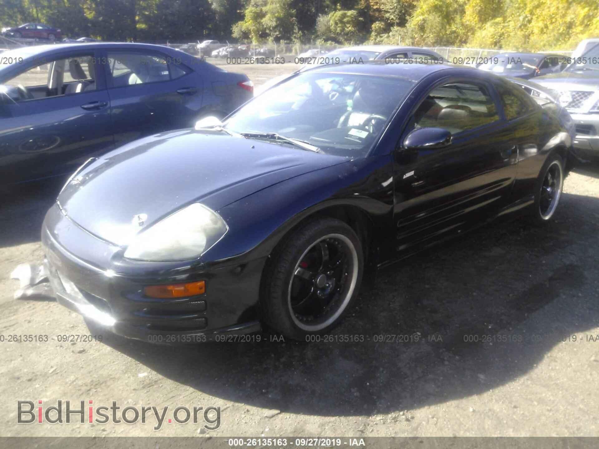 2000 MITSUBISHI ECLIPSE - VIN: 4A3AC54L1YE101413 - Фото 2