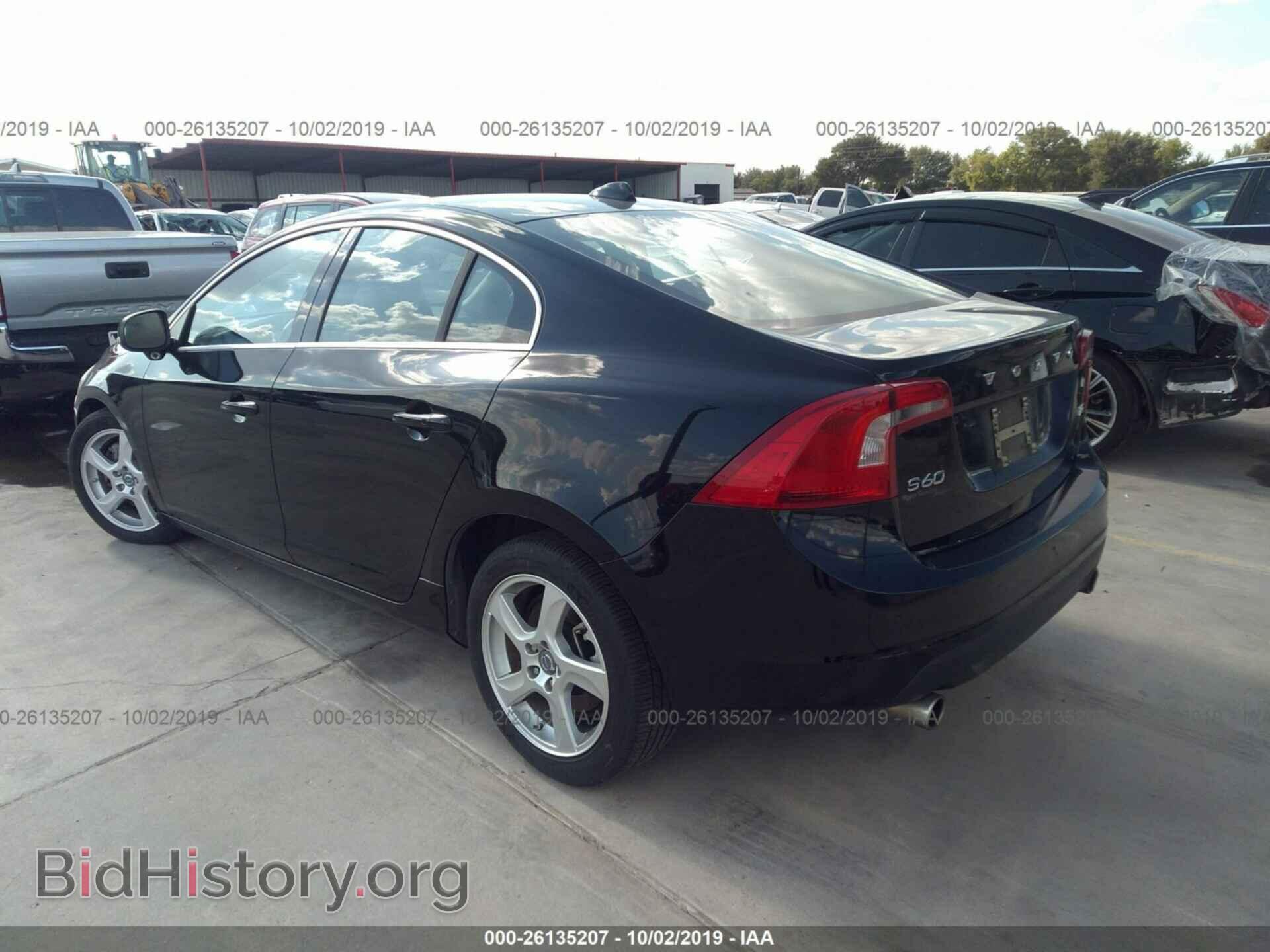 2013 VOLVO S60 - VIN: YV1612FSXD2201730 - Фото 3
