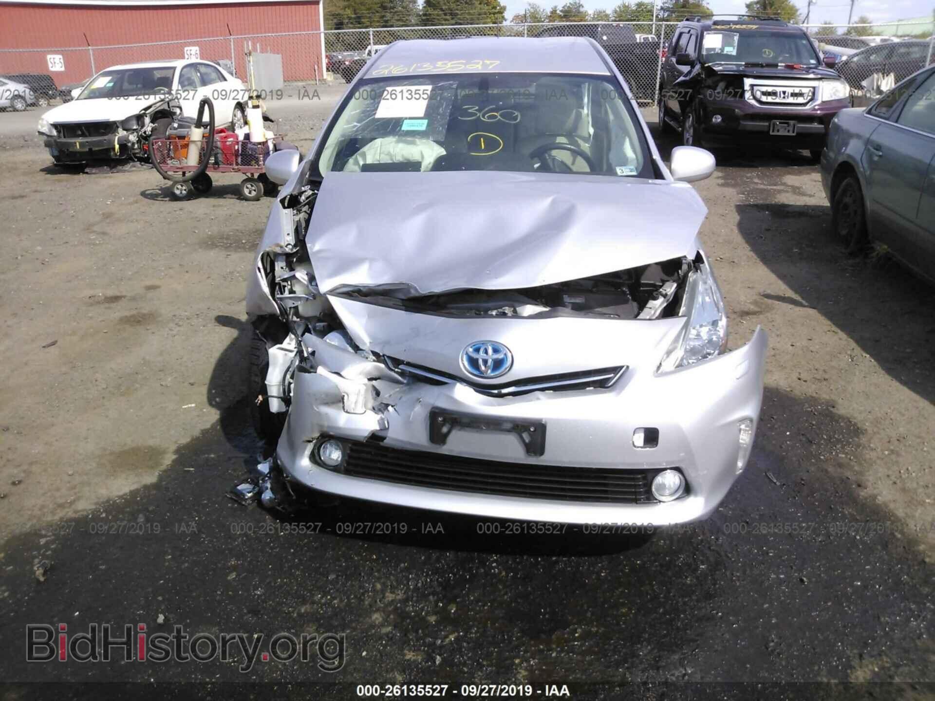 2013 TOYOTA PRIUS V - VIN: JTDZN3EU4D3228402 - Фото 6