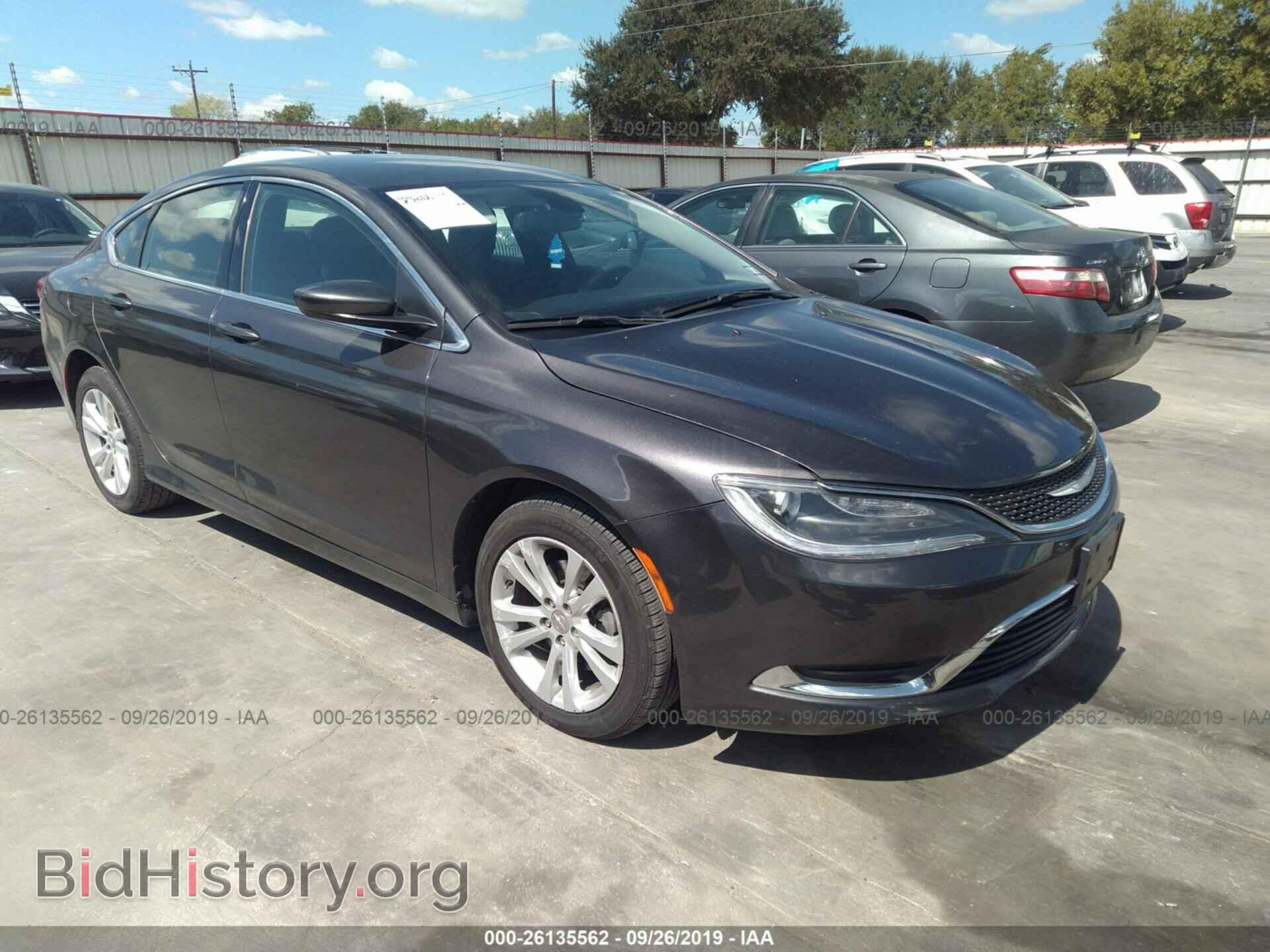 Photo 1C3CCCAB0GN109176 - CHRYSLER 200 2016