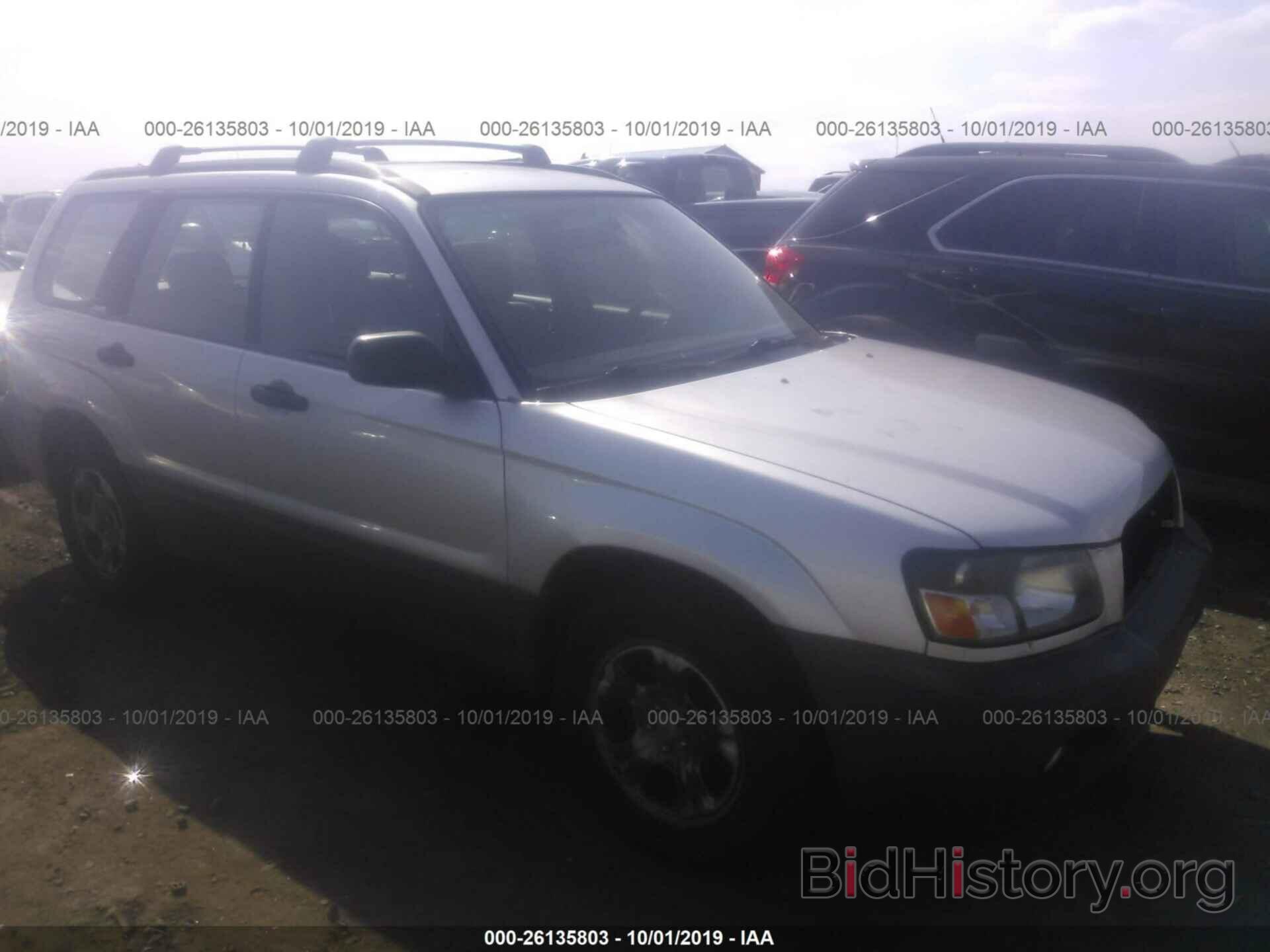 Photo JF1SG63693H734302 - SUBARU FORESTER 2003