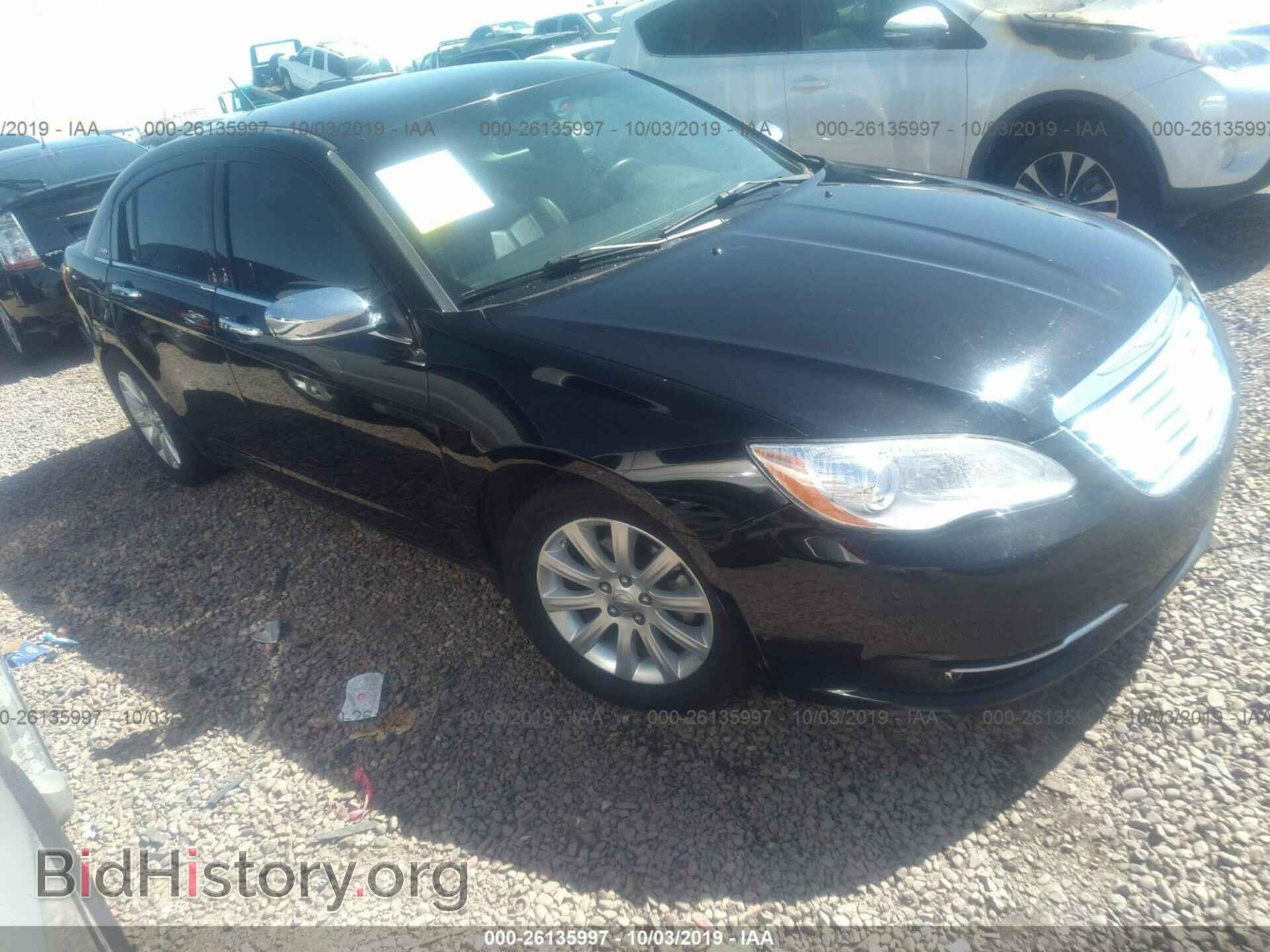 Photo 1C3CCBCG8DN602019 - CHRYSLER 200 2013