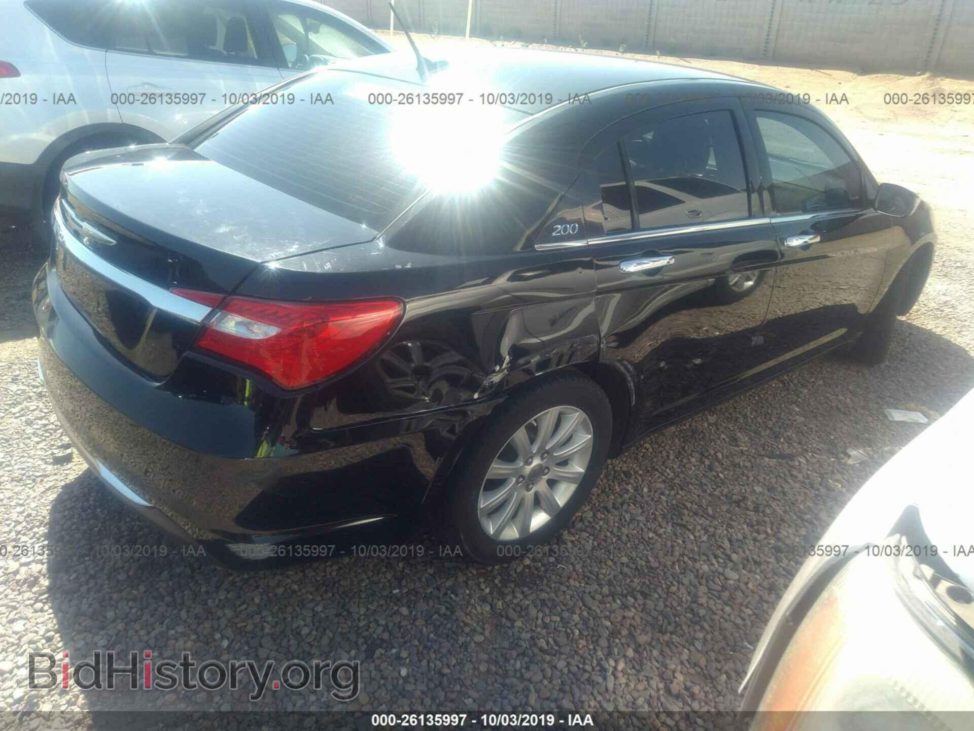 2013 CHRYSLER 200 - VIN: 1C3CCBCG8DN602019 - Photo 4