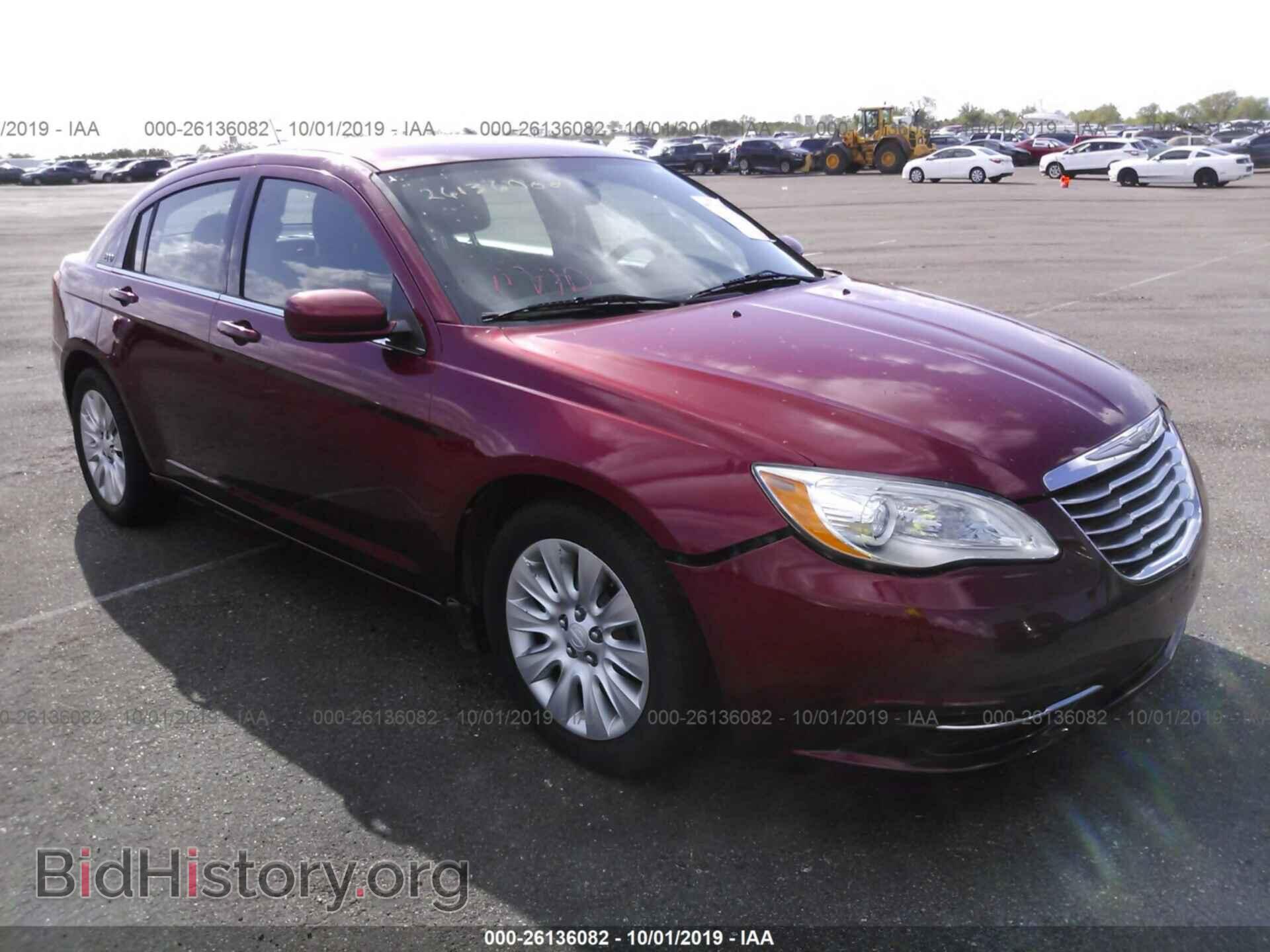 Фотография 1C3CCBAB8DN733989 - CHRYSLER 200 2013