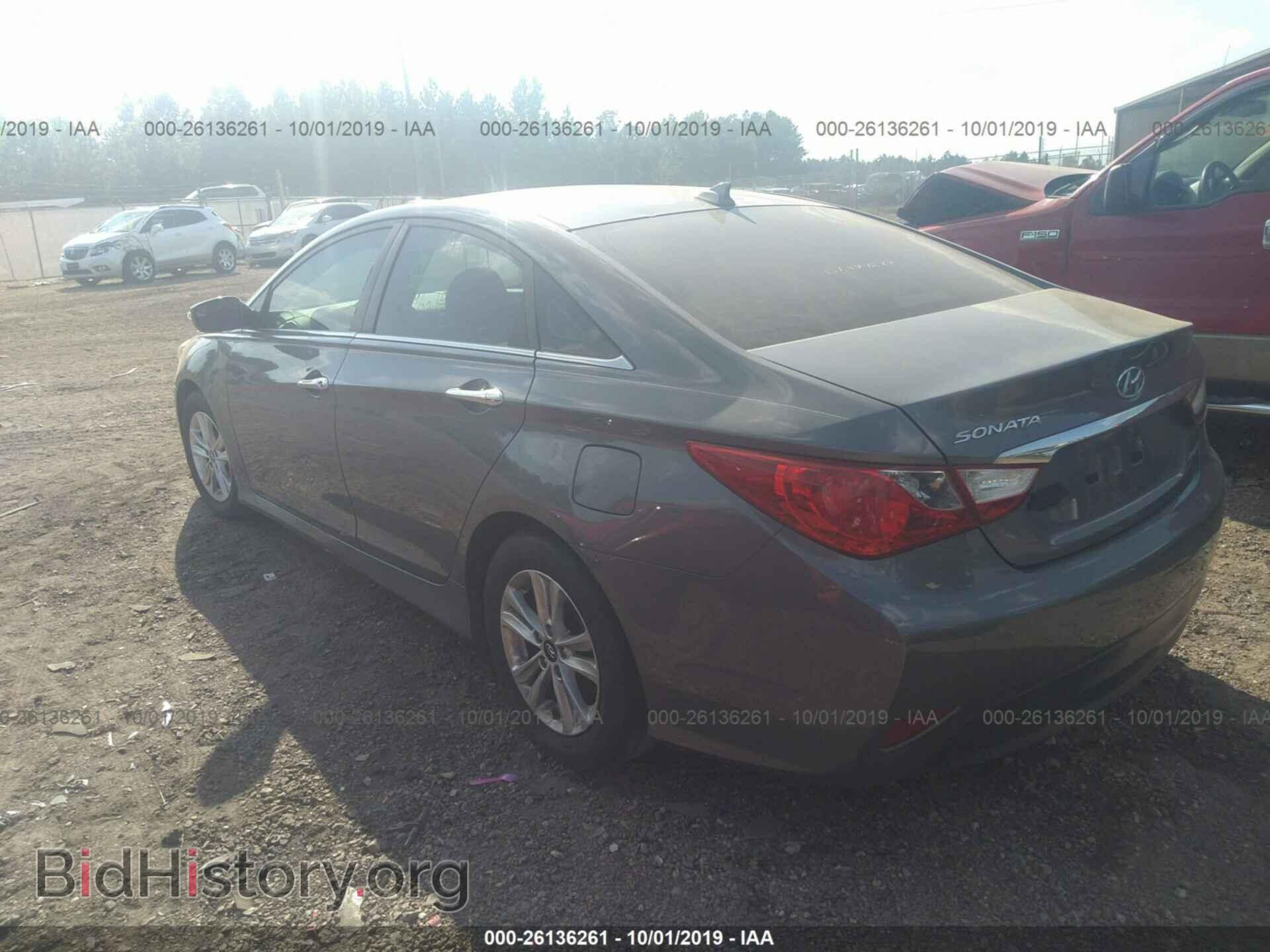 2014 HYUNDAI SONATA - VIN: 5NPEB4AC4EH895986 - Фото 3