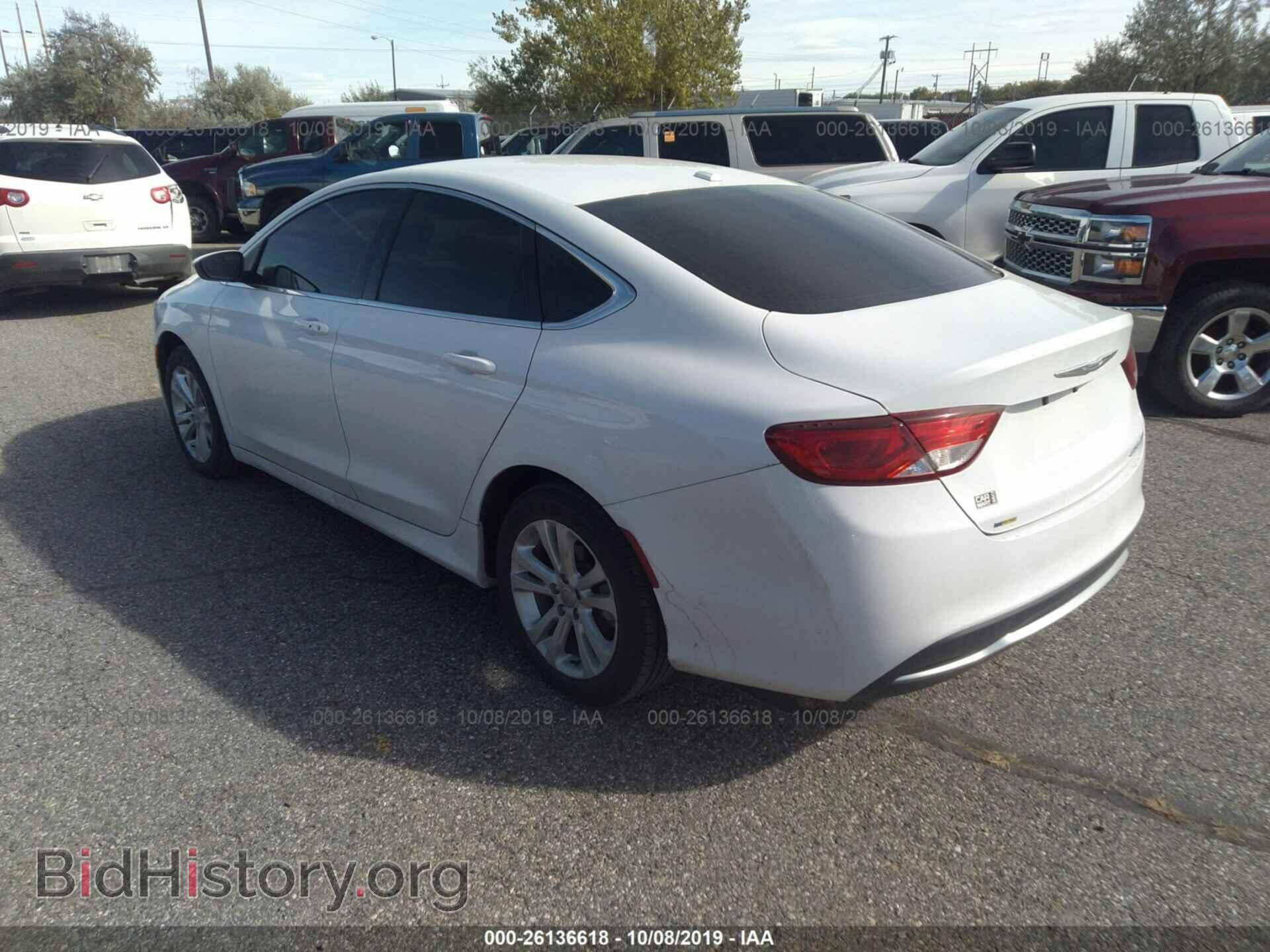 2015 CHRYSLER 200 - VIN: 1C3CCCAB7FN734334 - Photo 3