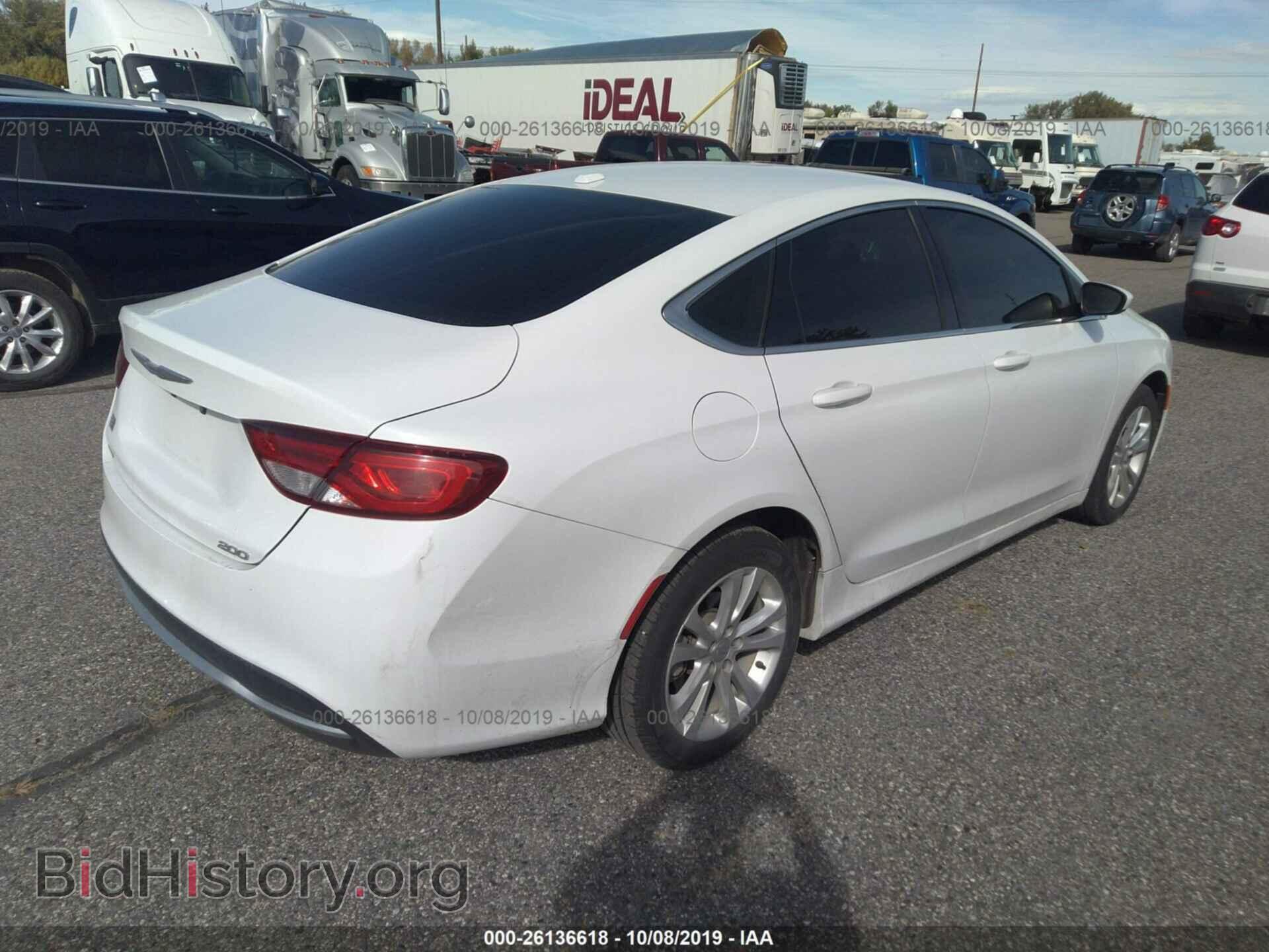 2015 CHRYSLER 200 - VIN: 1C3CCCAB7FN734334 - Photo 4