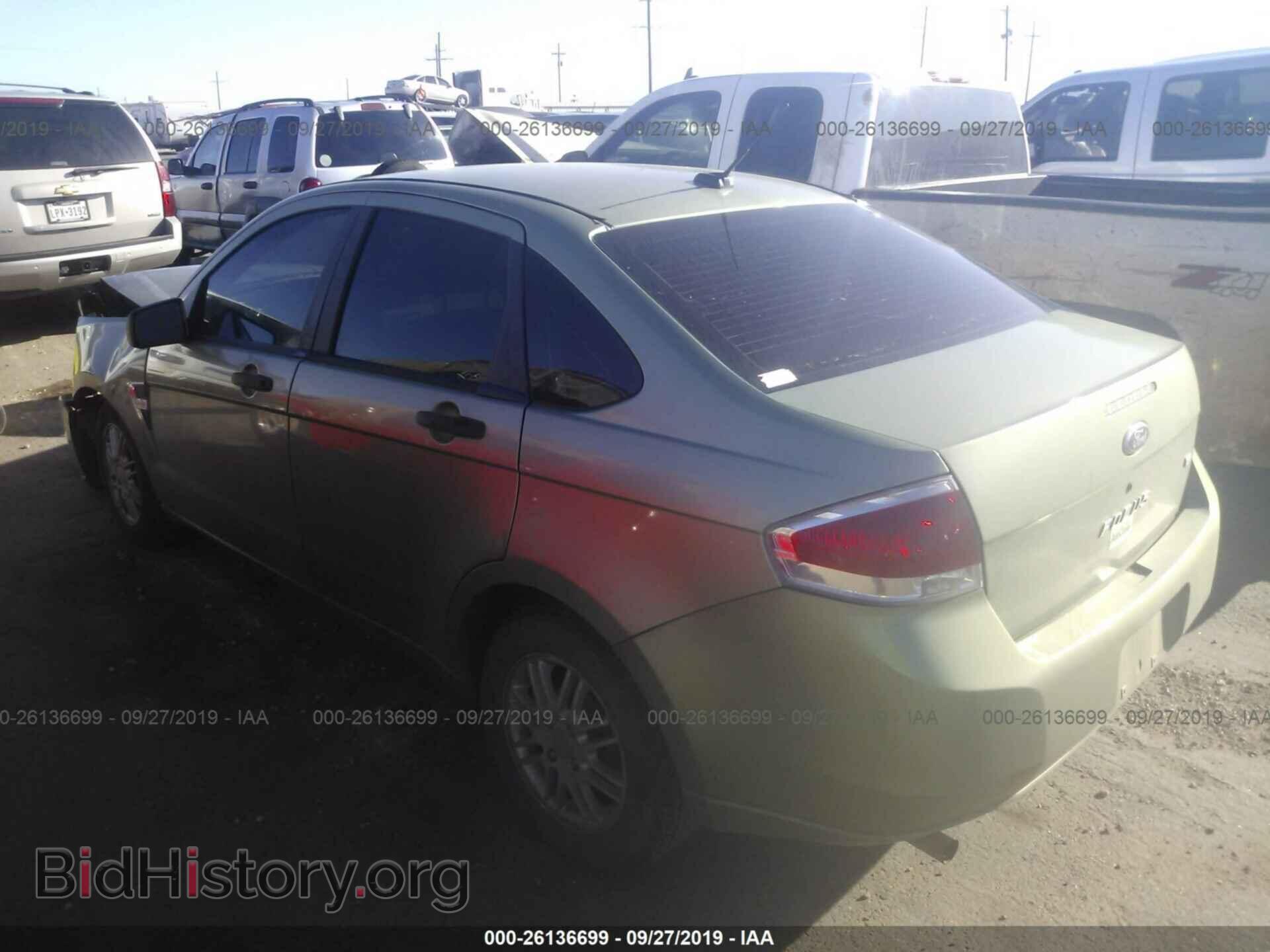 2008 FORD FOCUS - VIN: 1FAHP35N68W232007 - Фото 3