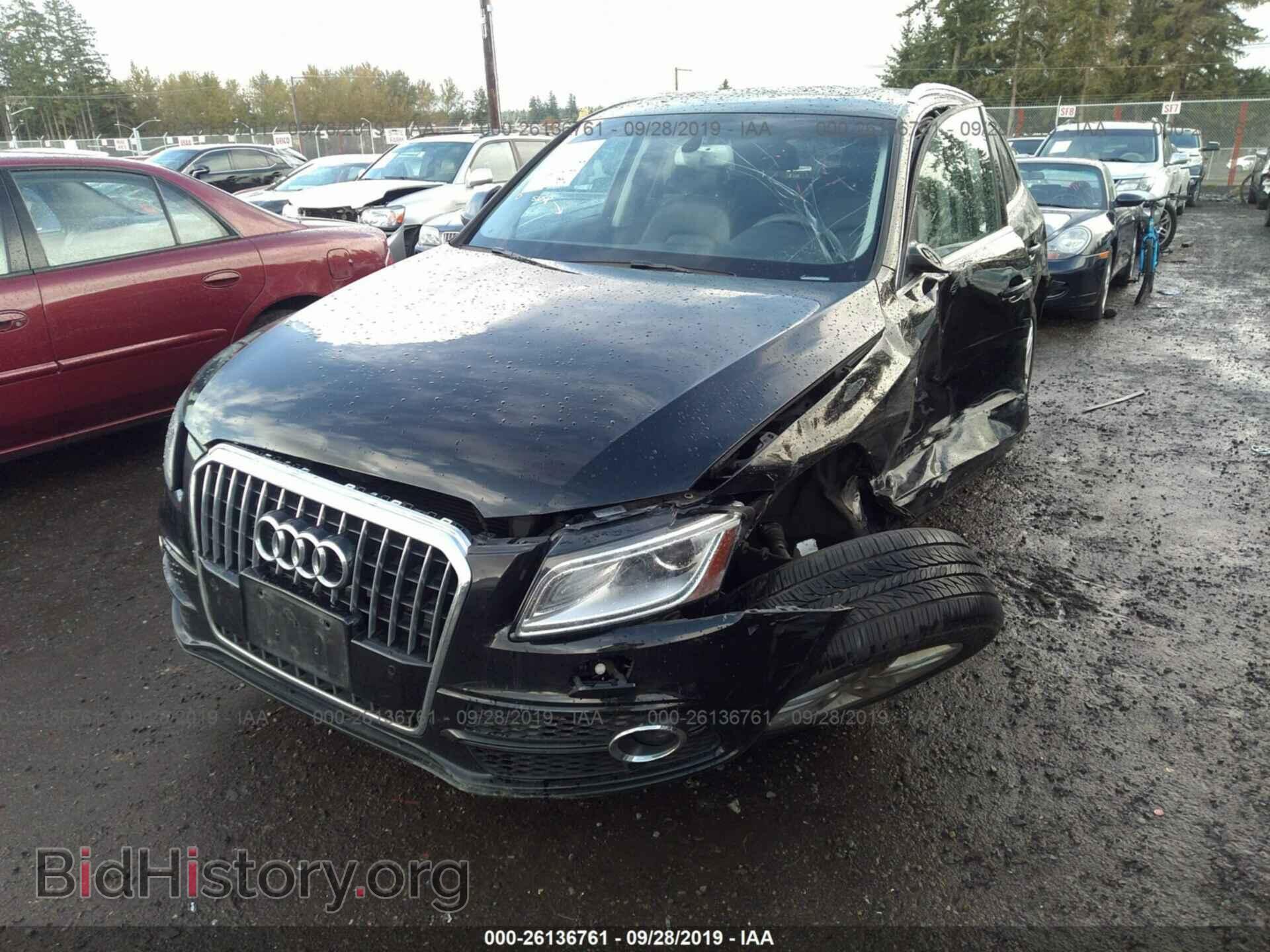 2013 AUDI Q5 - VIN: WA1DGAFP6DA025289 - Фото 2