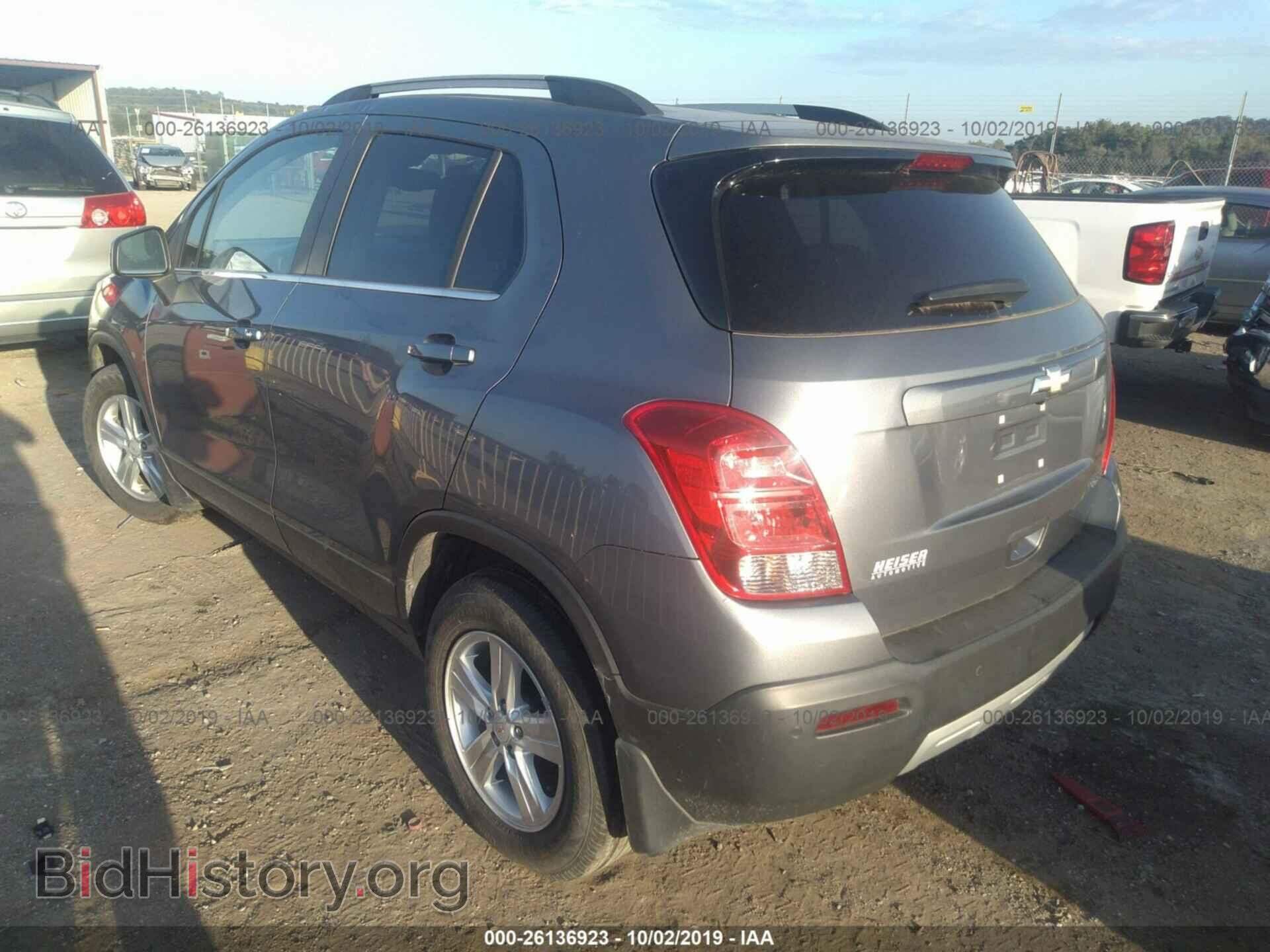 2015 CHEVROLET TRAX - VIN: KL7CJLSB9FB080175 - Фото 3