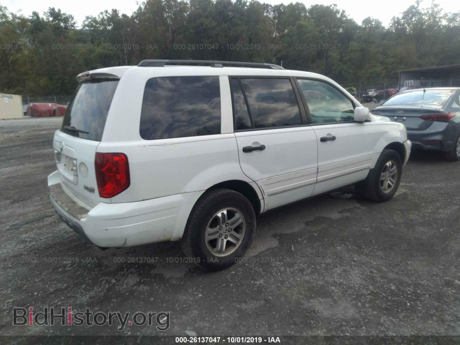 2005 HONDA PILOT - VIN: 5FNYF18555B025167 - Фото 4