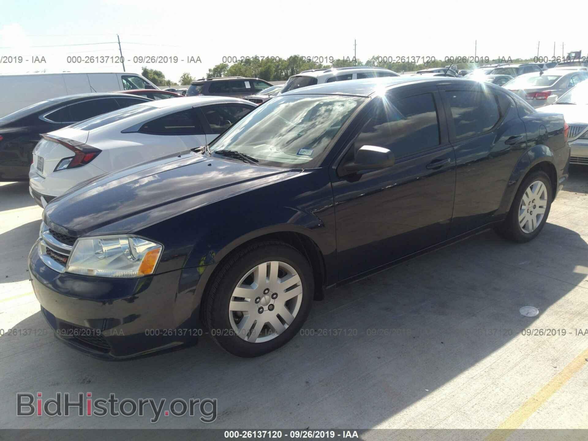 2014 DODGE AVENGER - VIN: 1C3CDZAG4EN220337 - Photo 2