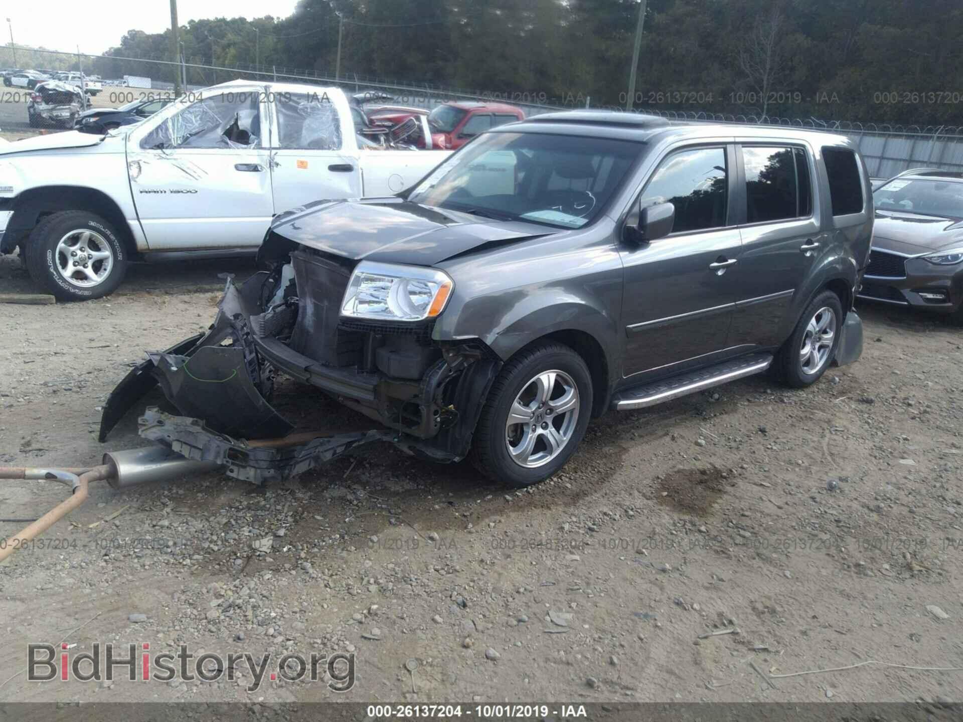 2012 HONDA PILOT - VIN: 5FNYF4H76CB008135 - Photo 2