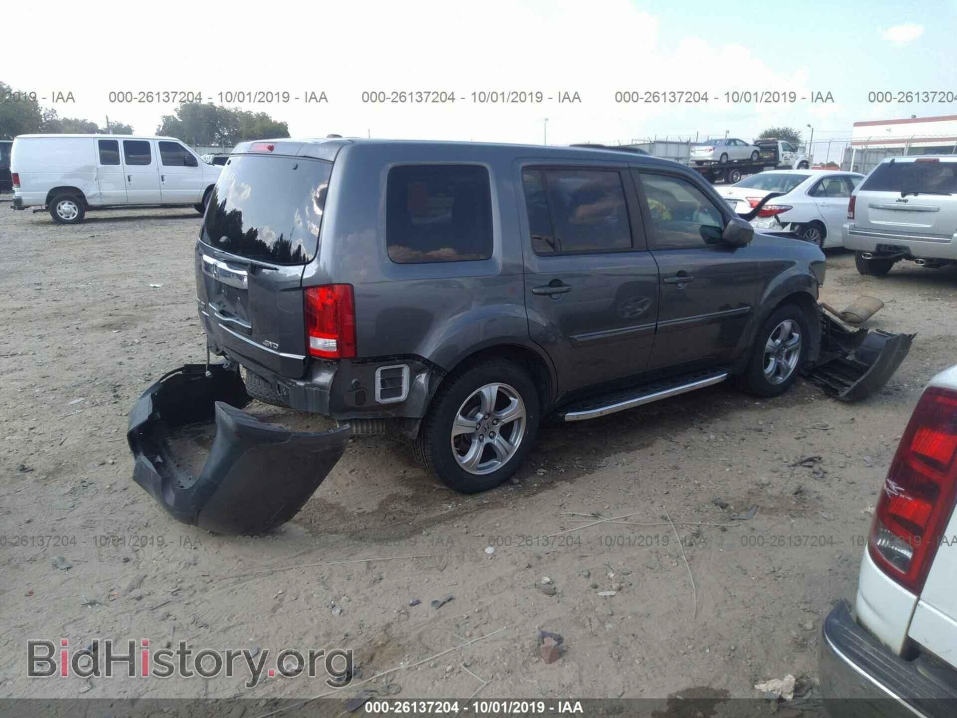 2012 HONDA PILOT - VIN: 5FNYF4H76CB008135 - Photo 4