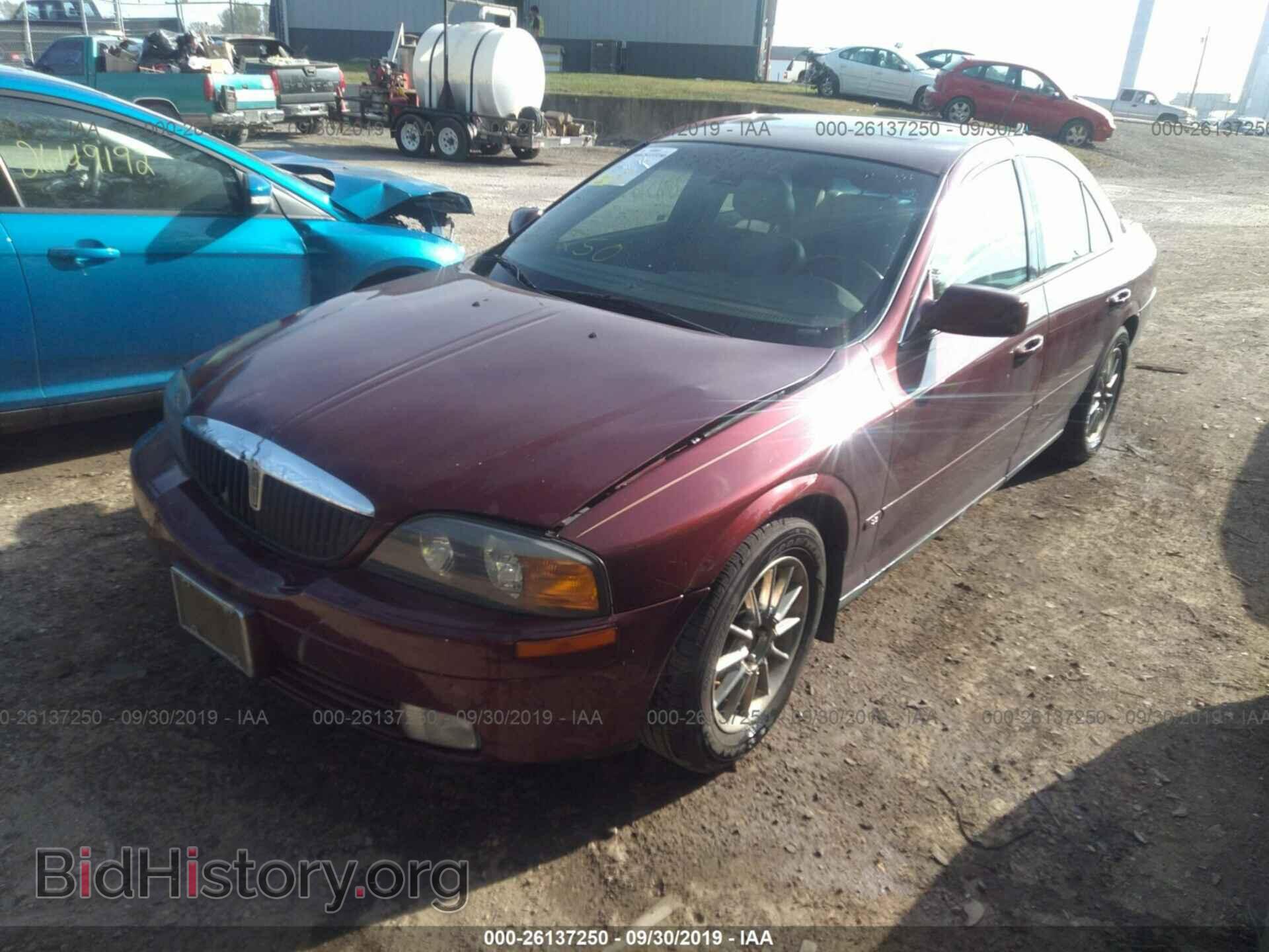 2000 LINCOLN LS - VIN: 1LNHM87A2YY817841 - Photo 2