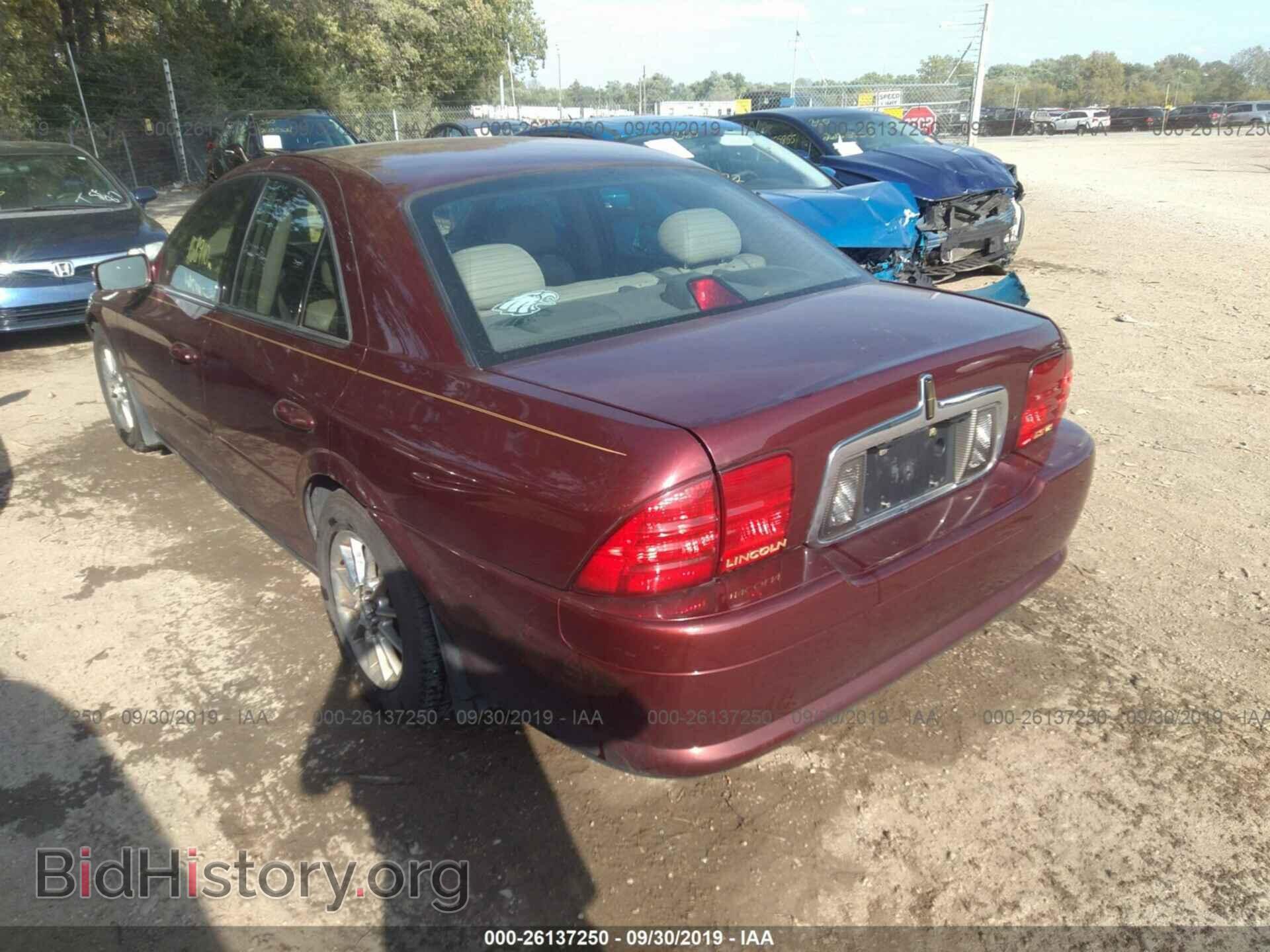 2000 LINCOLN LS - VIN: 1LNHM87A2YY817841 - Photo 3