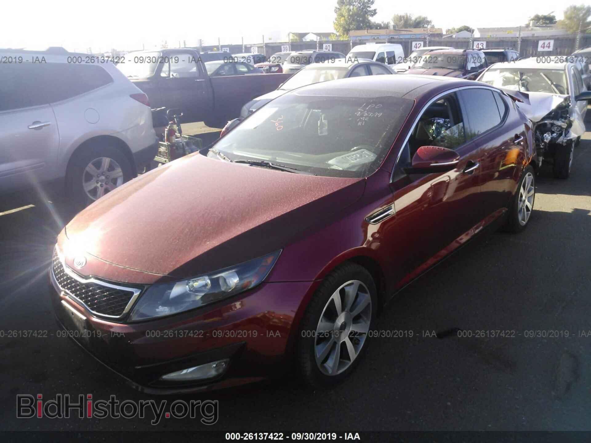 2012 KIA OPTIMA - VIN: 5XXGR4A67CG088076 - Фото 2