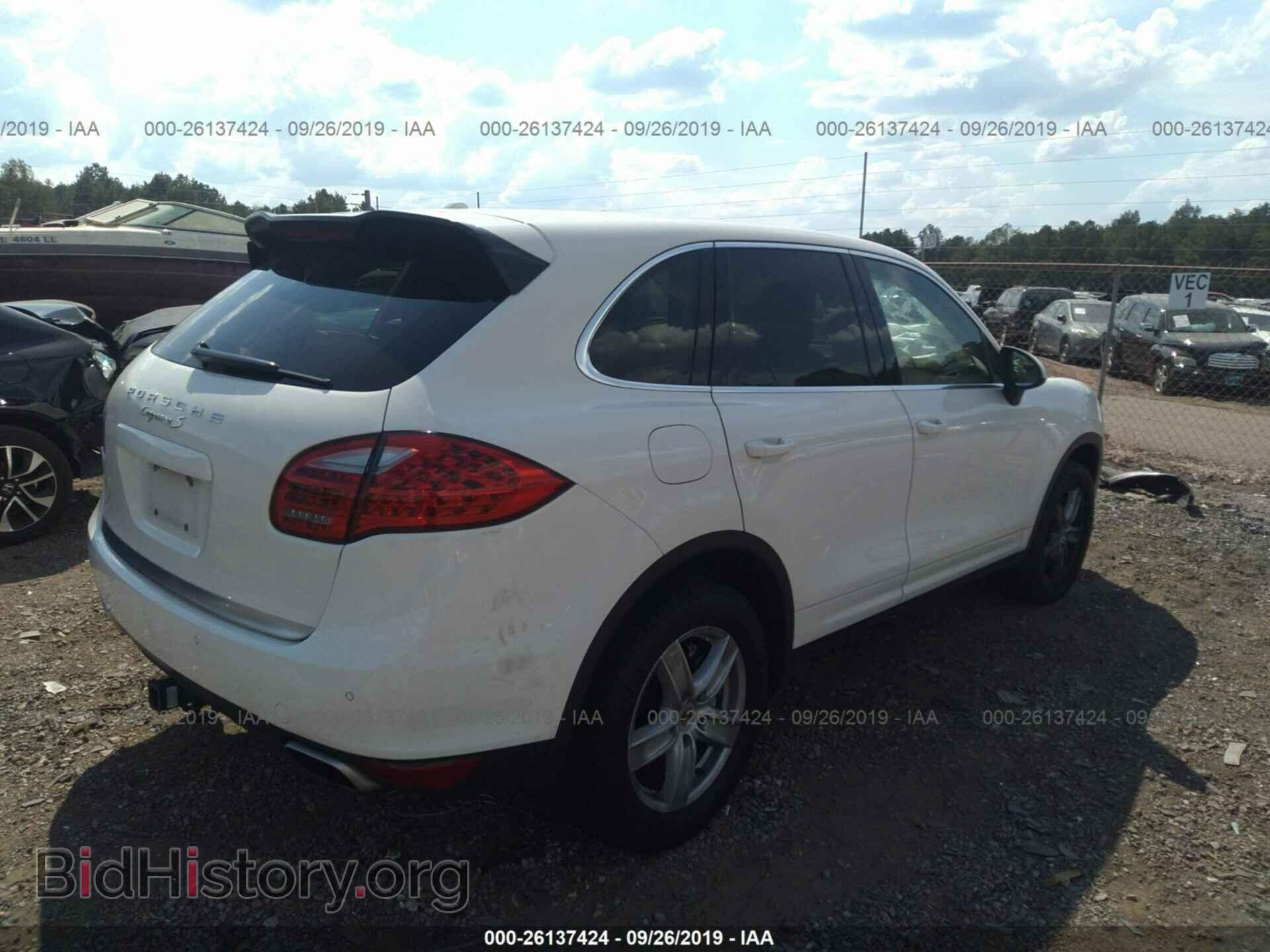 2012 PORSCHE CAYENNE - VIN: WP1AB2A23CLA41878 - Фото 4