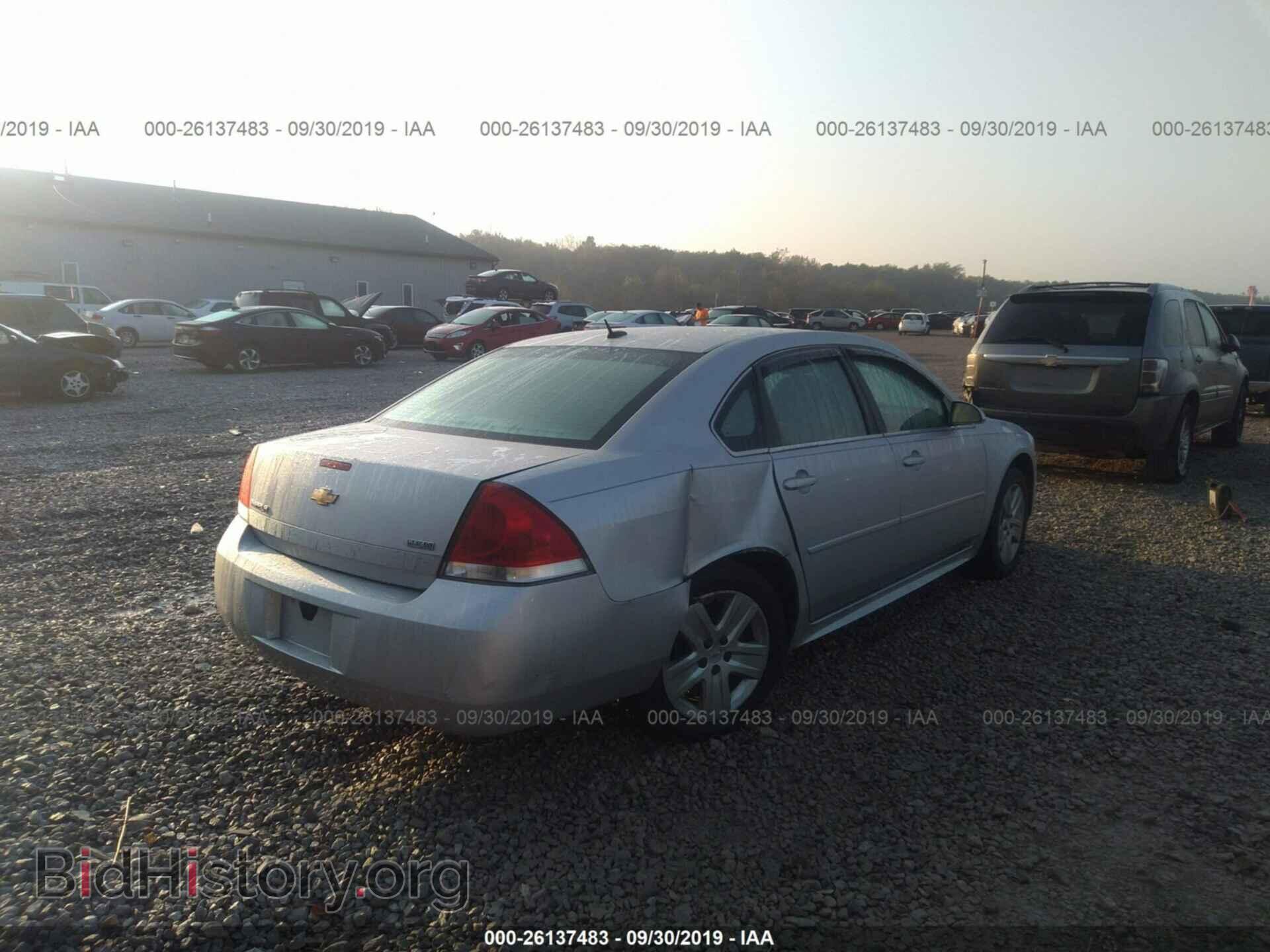 2011 CHEVROLET IMPALA - VIN: 2G1WF5EK4B1276259 - Фото 4