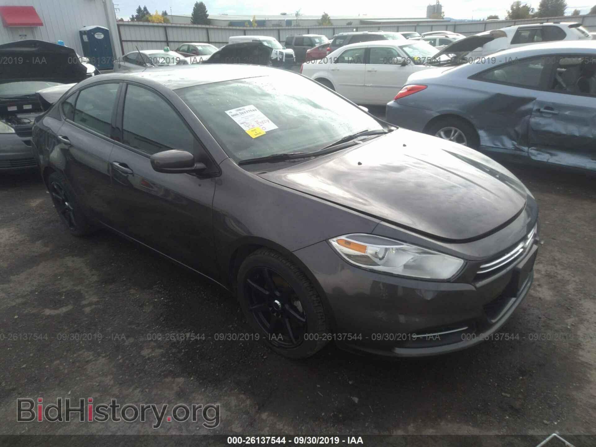 Фотография 1C3CDFDH2GD701358 - DODGE DART 2016