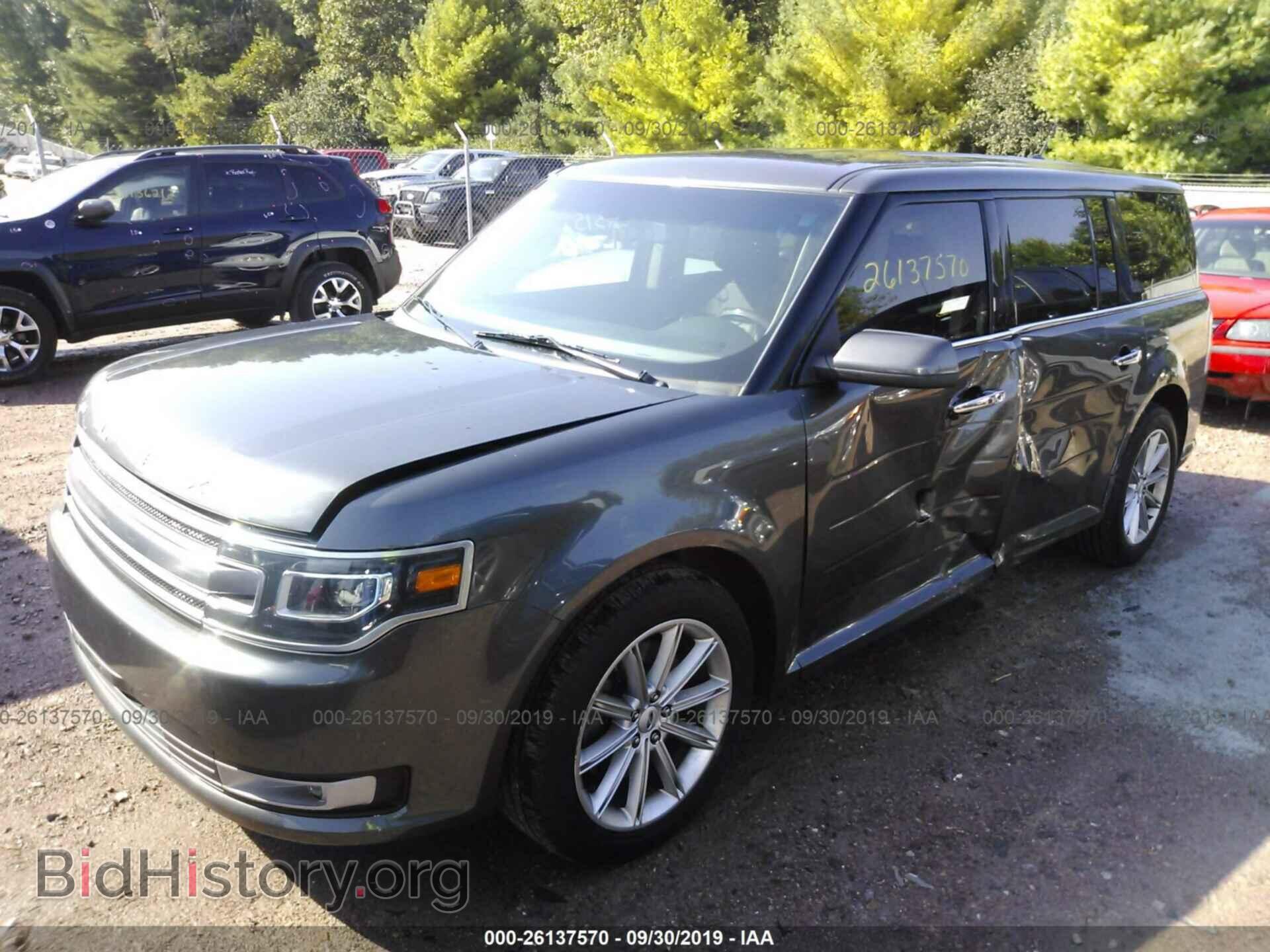 2018 FORD FLEX - VIN: 2FMGK5D89JBA01830 - Фото 2