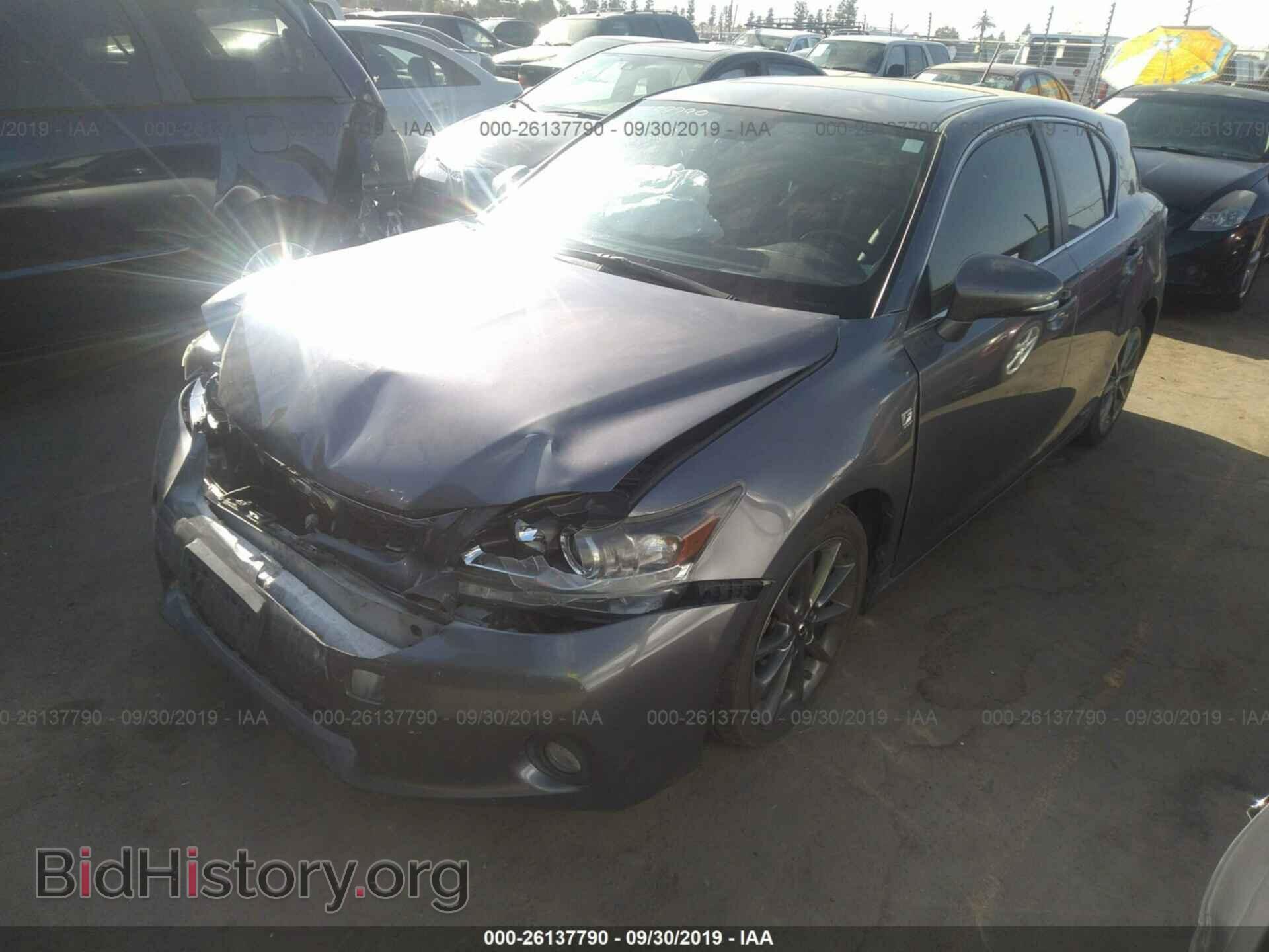 2013 LEXUS CT - VIN: JTHKD5BH2D2142016 - Фото 2