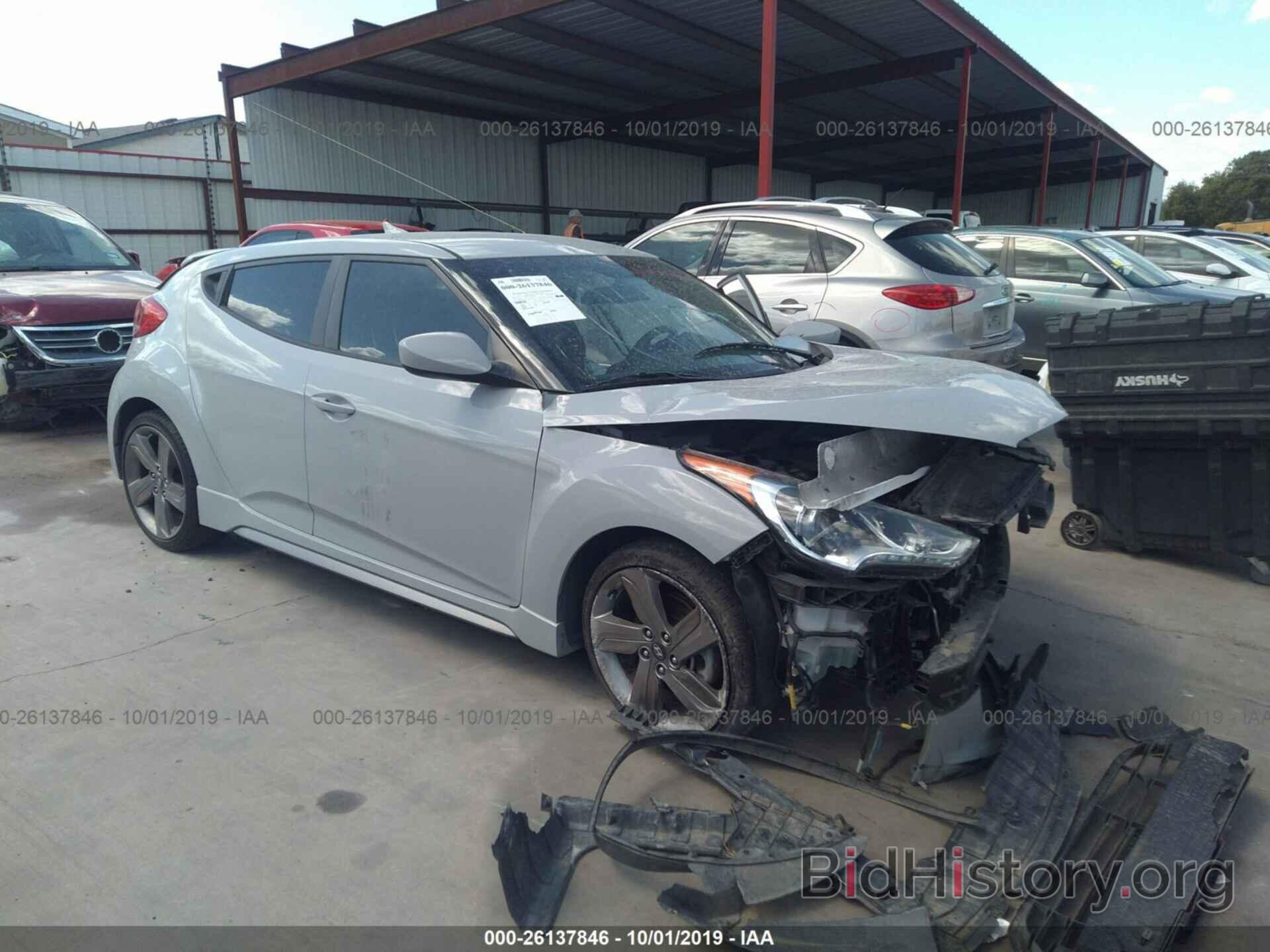 Photo KMHTC6AE7FU218354 - HYUNDAI VELOSTER 2015